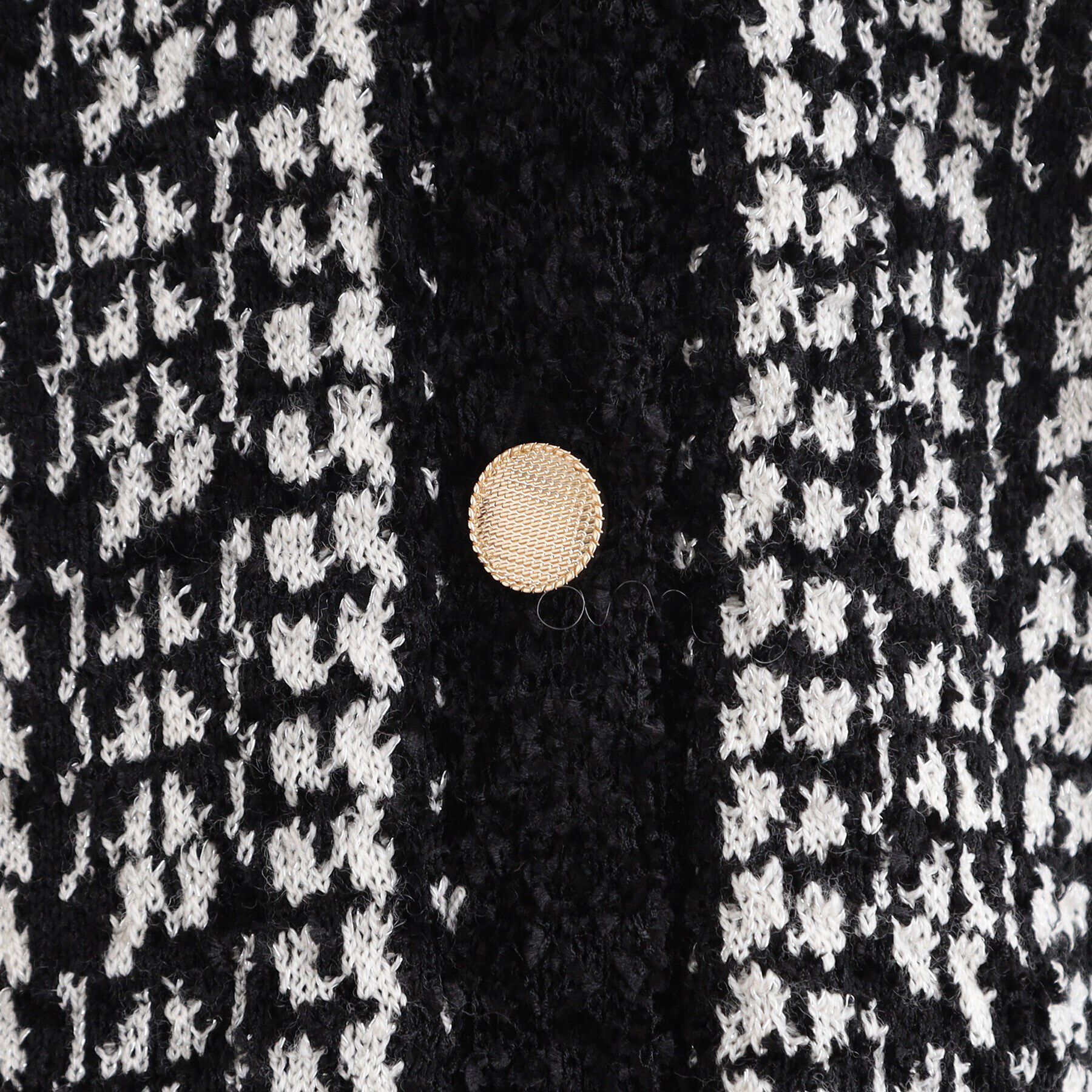 INDIVI「【洗える／映え】ツイーディーニットジレ」|ベスト・ジレ|