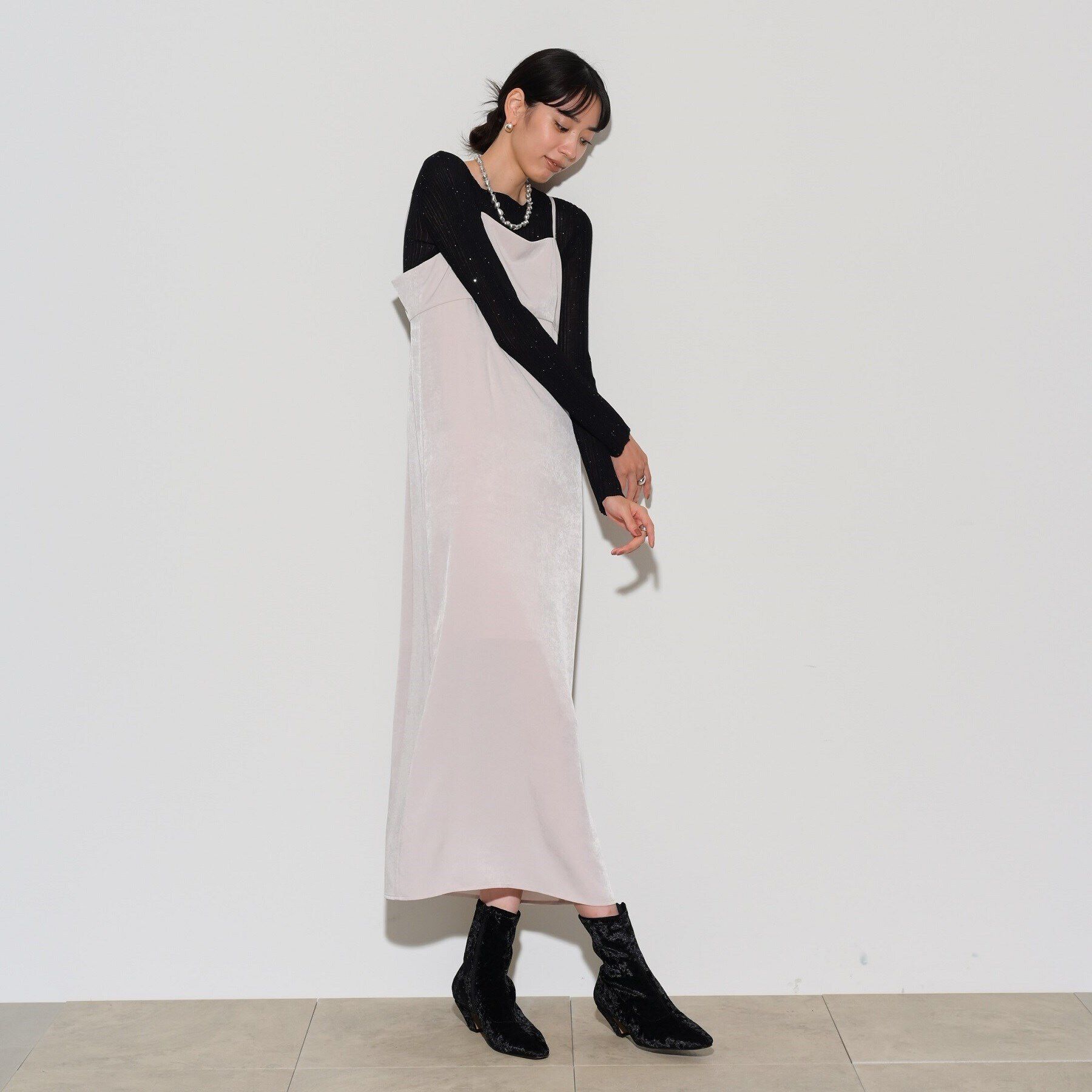 GALLEST「シアースパンコールニット」|ニット・セーター|