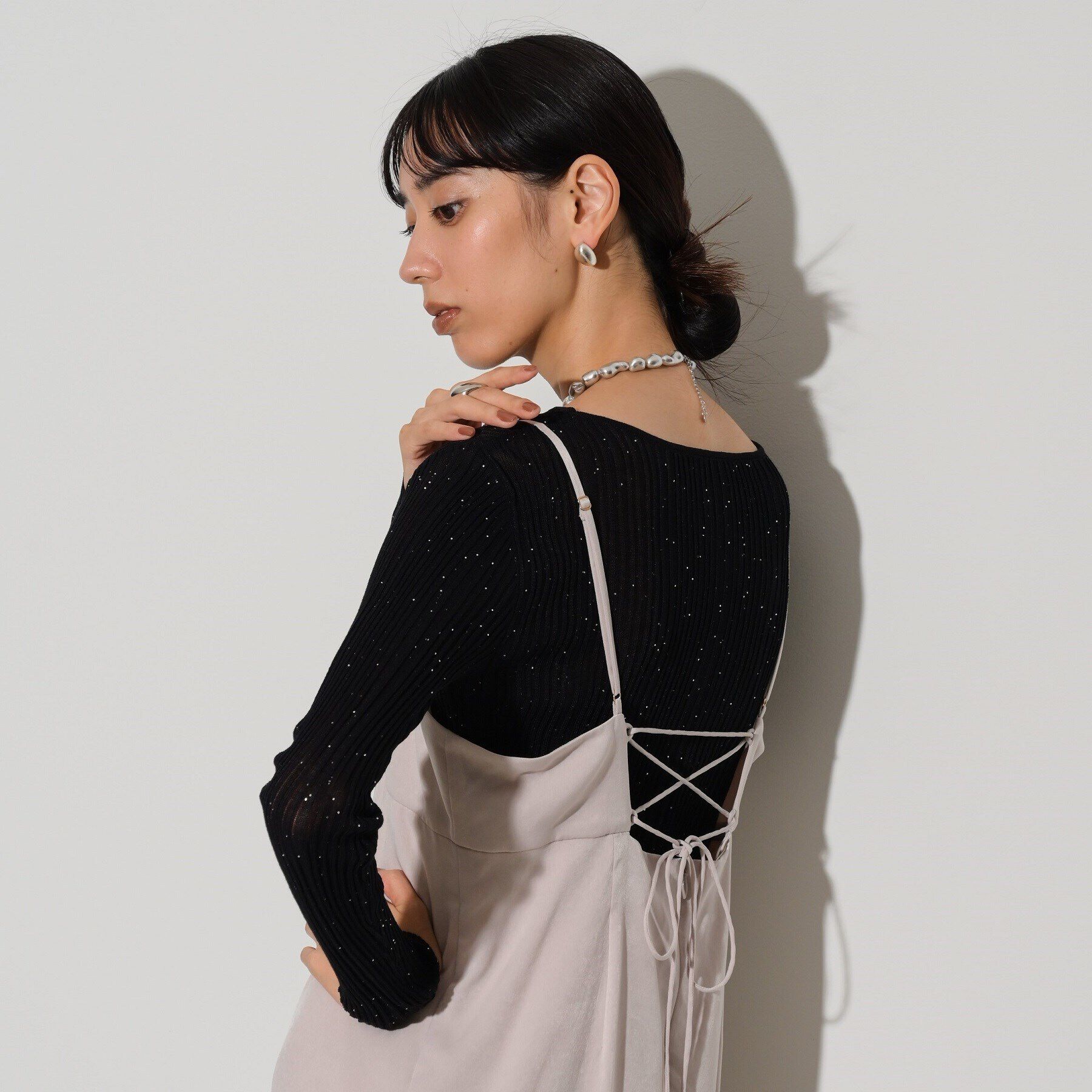 GALLEST「シアースパンコールニット」|ニット・セーター|