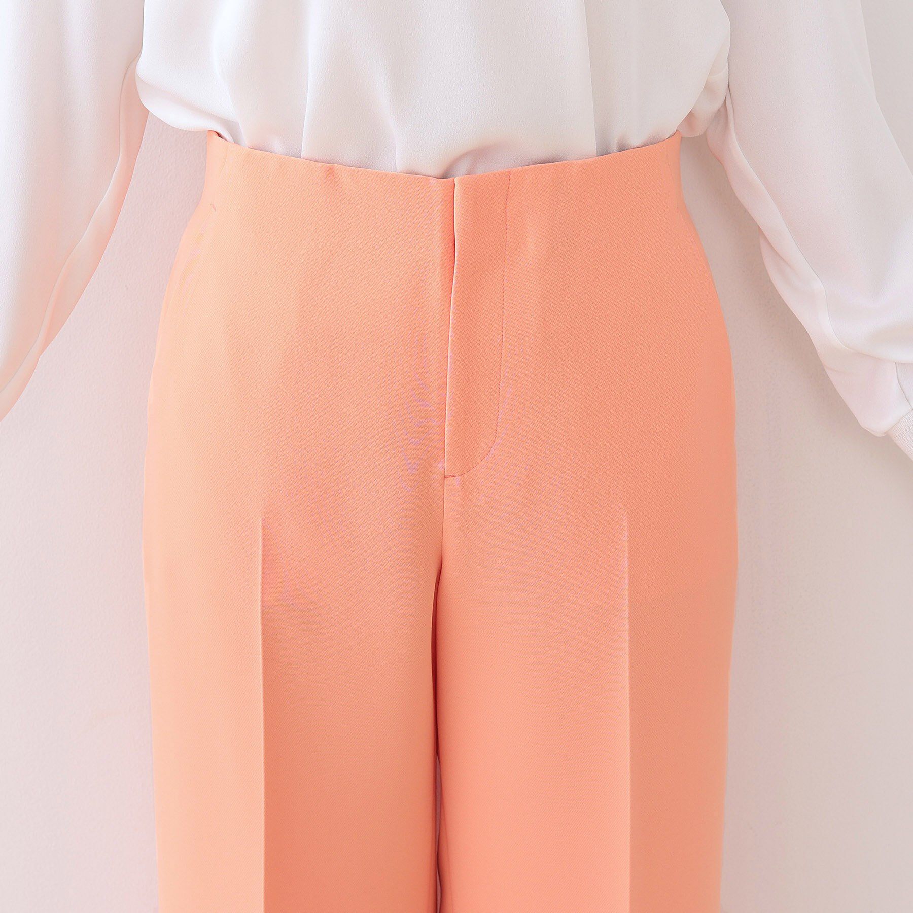 INDIVI「【復活！褒められパンツ】ストレッチ ワイドパンツ」|その他|