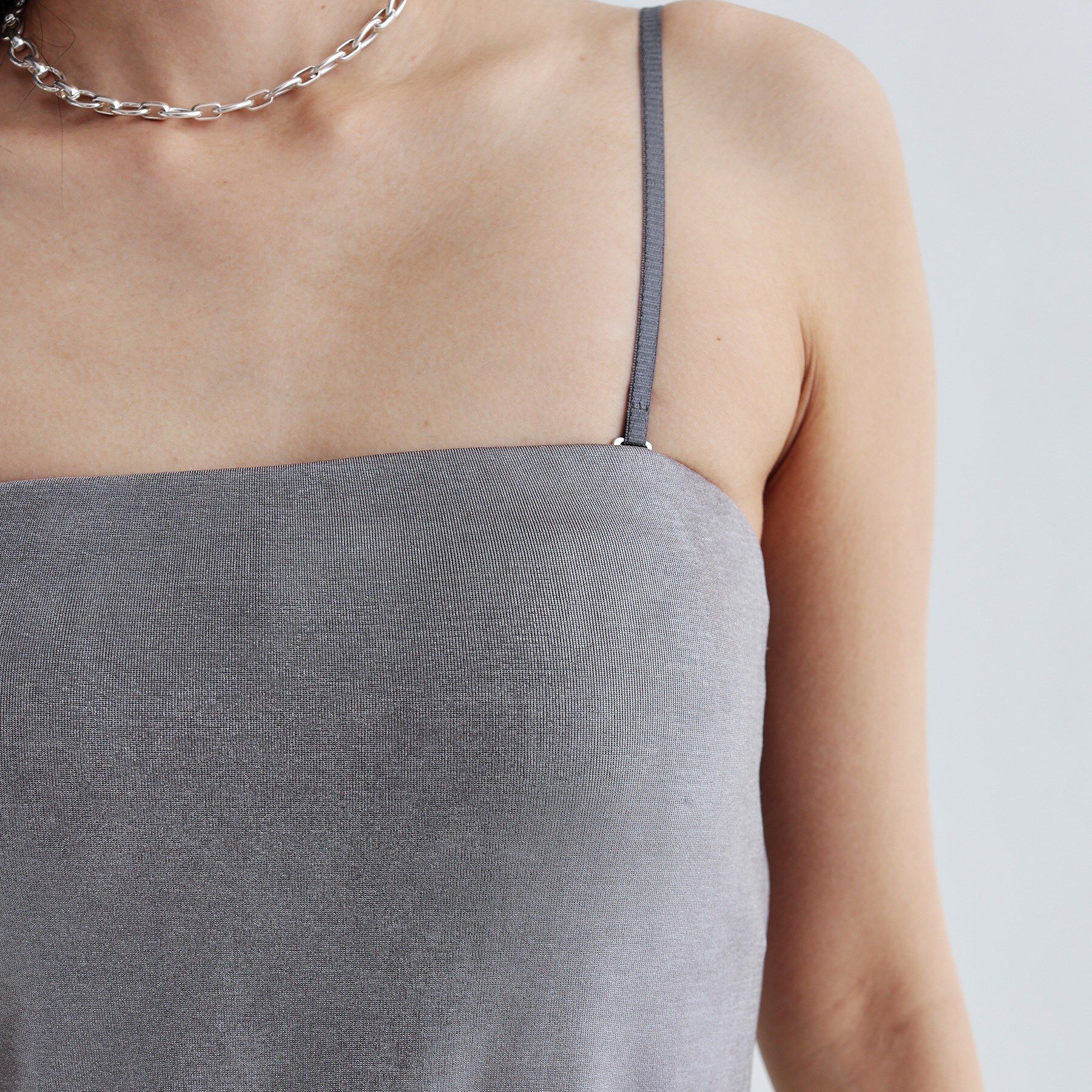 GALLEST「シャイニーベアトップ（カップ付き）」|チューブトップ|