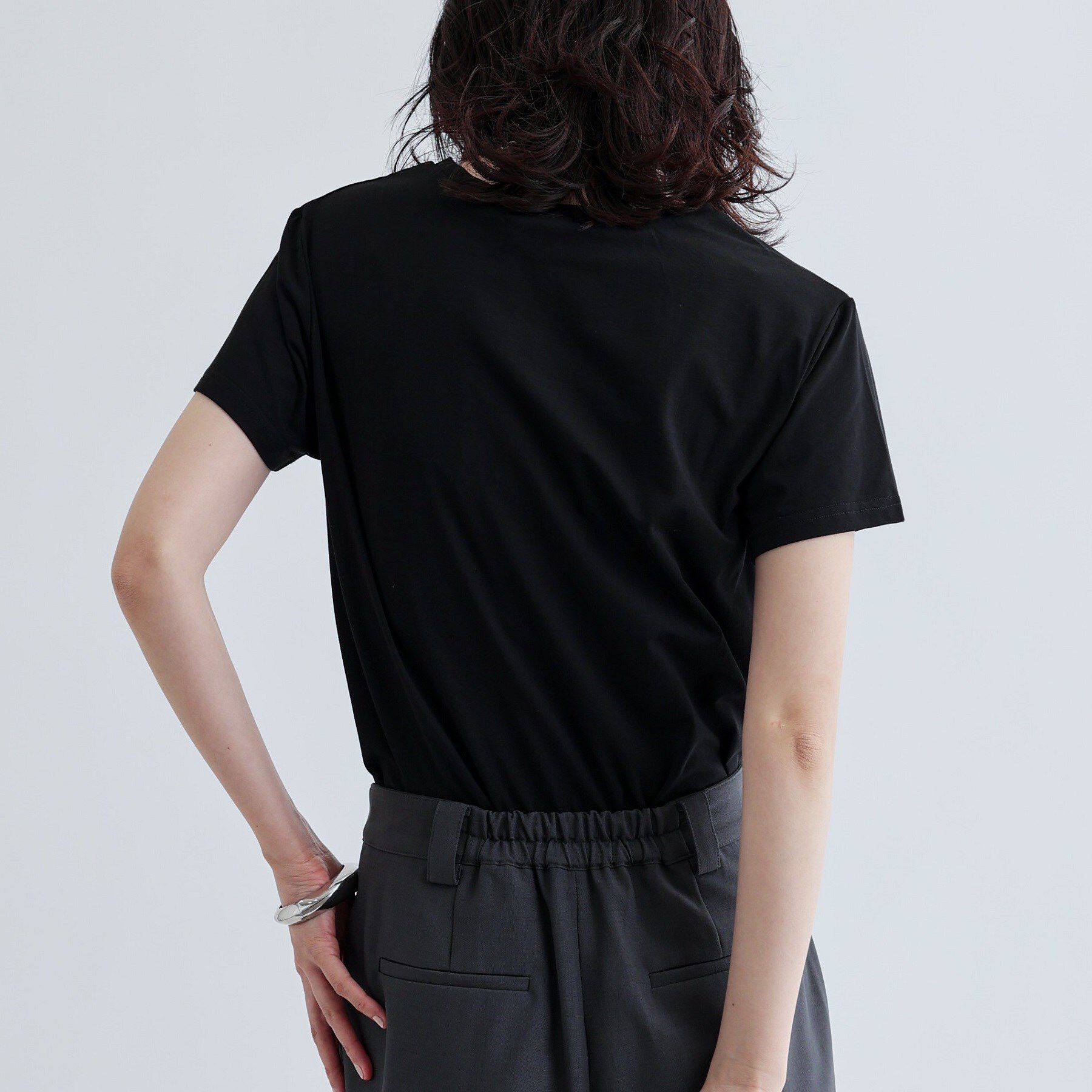 GALLEST「パール調ロゴTシャツ」|Tシャツ・カットソー|