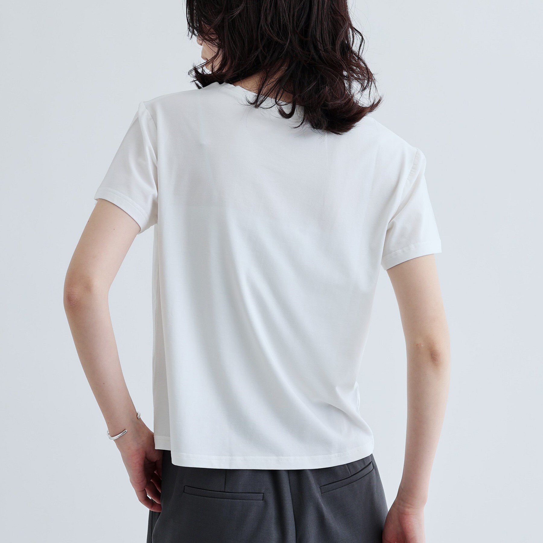 GALLEST「パール調ロゴTシャツ」|Tシャツ・カットソー|