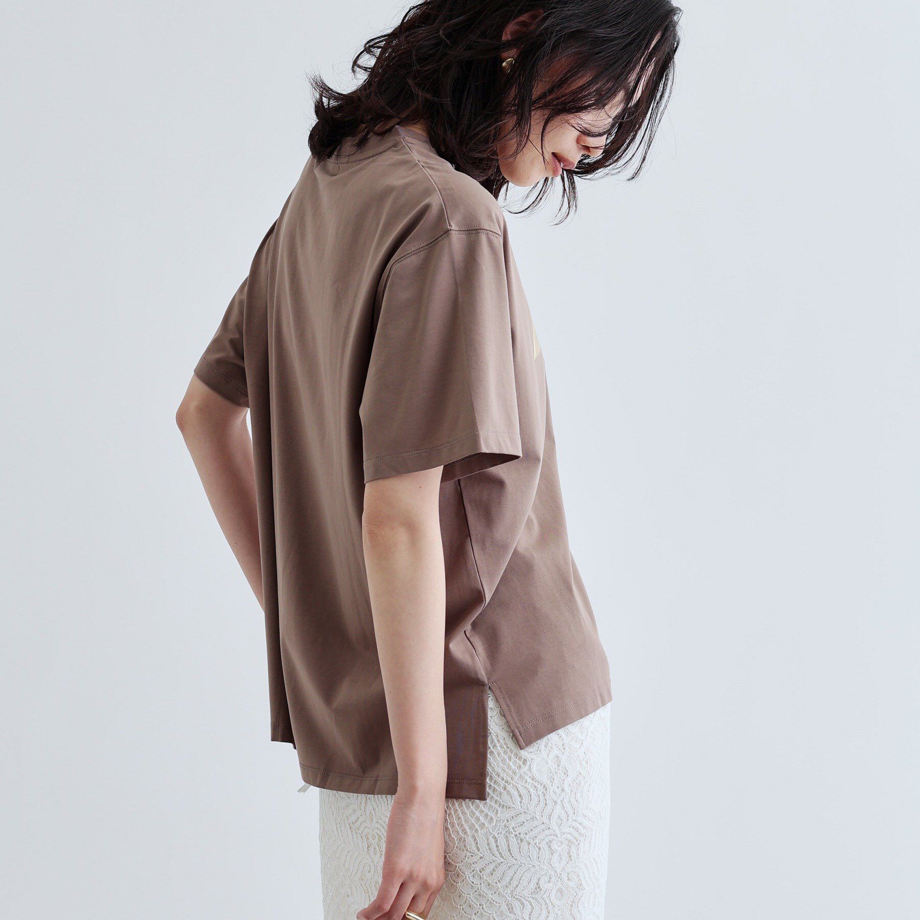 GALLEST「【再入荷】箔プリントロゴTシャツ」|Tシャツ・カットソー|