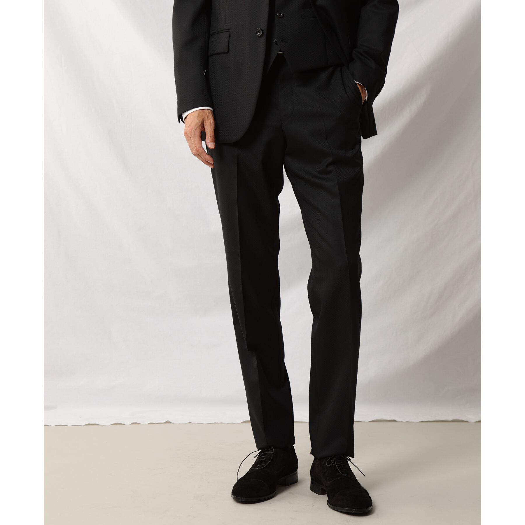 TAKEO KIKUCHI「【Made in JAPAN】矢絣（やがすり）スーツ／スリーピース対応」|スーツ|