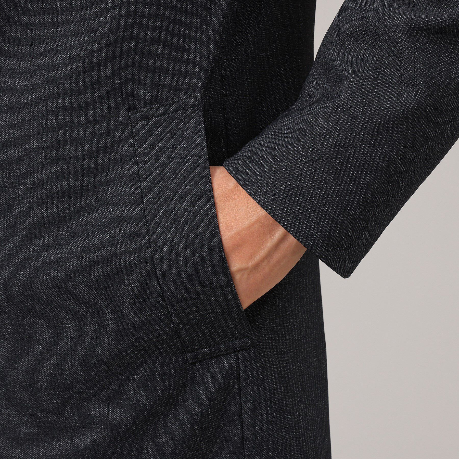 TAKEO KIKUCHI「【ダウンライナー付】メランジ スタンドカラー コート」|その他|