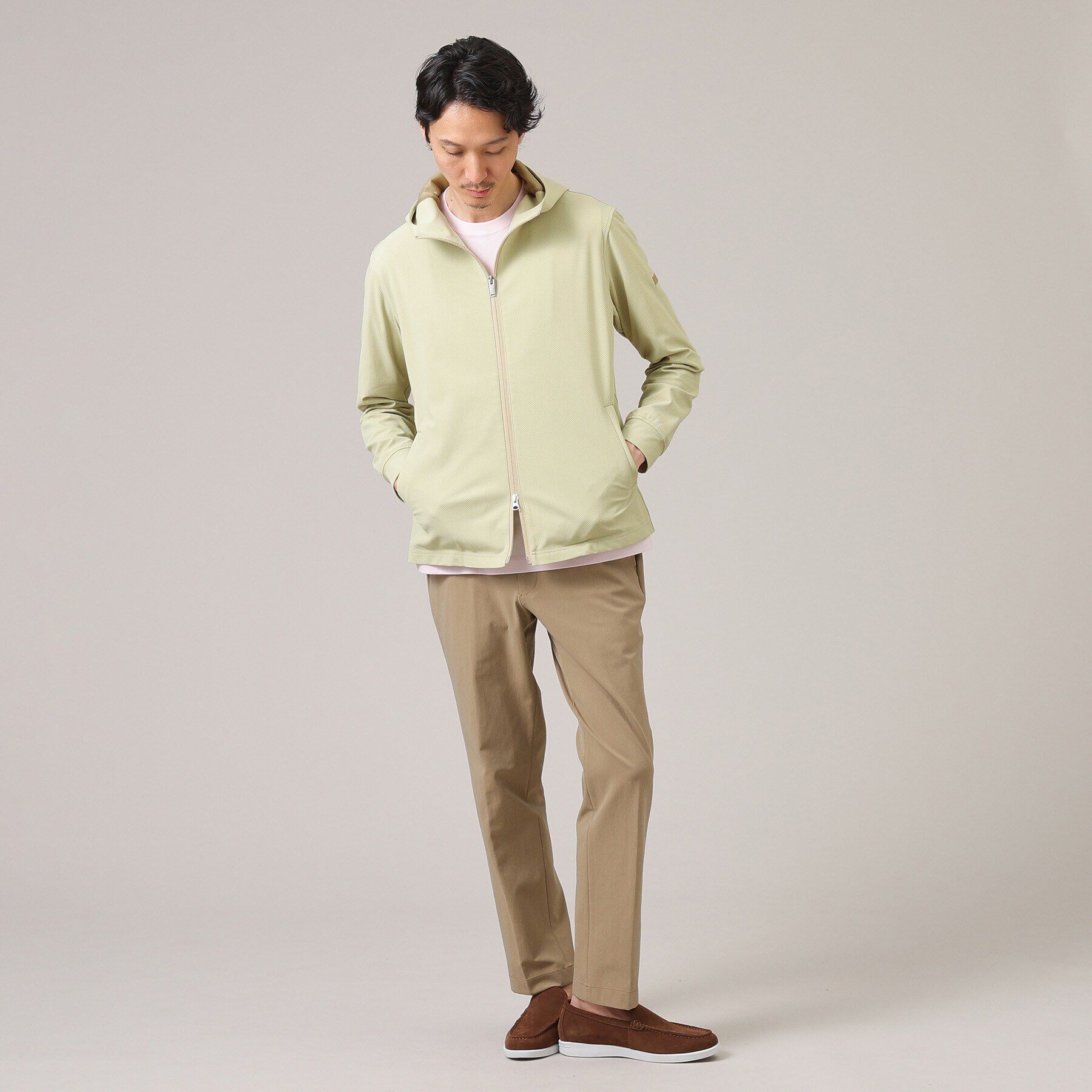 TAKEO KIKUCHI「トリコットメッシュ パーカー」|パーカー|