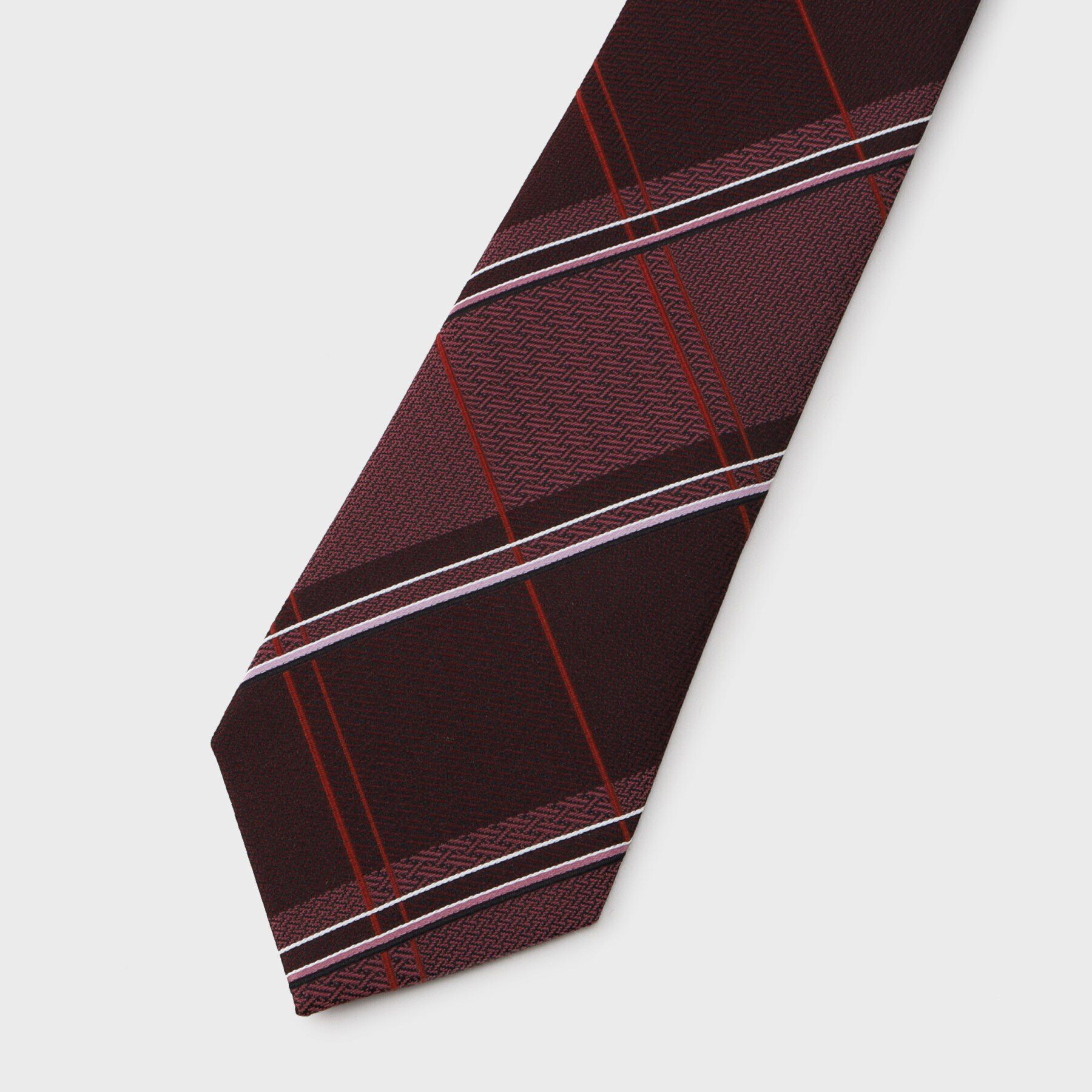 TAKEO KIKUCHI「【THE FLAGSHIP】紗綾紋ストライプ　ネクタイ」|ネクタイ・蝶ネクタイ|