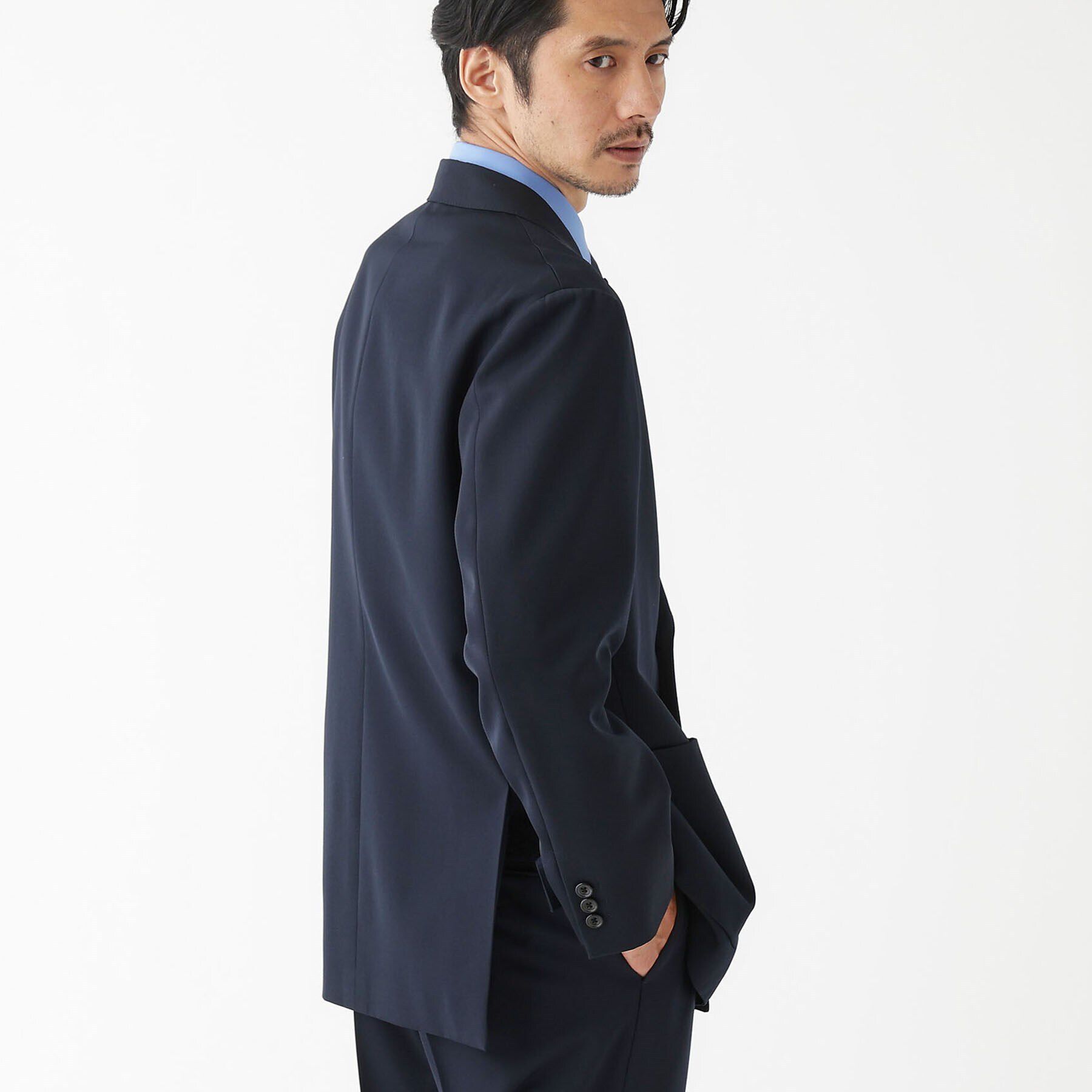 TAKEO KIKUCHI「【THE FLAGSHIP】ギャバ ダブルジャケット」|テーラードジャケット|