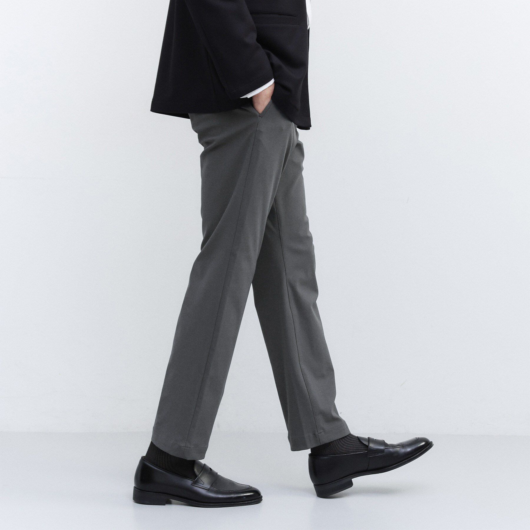 TAKEO KIKUCHI「サイドゴアウエスト ストレートパンツ」|その他|