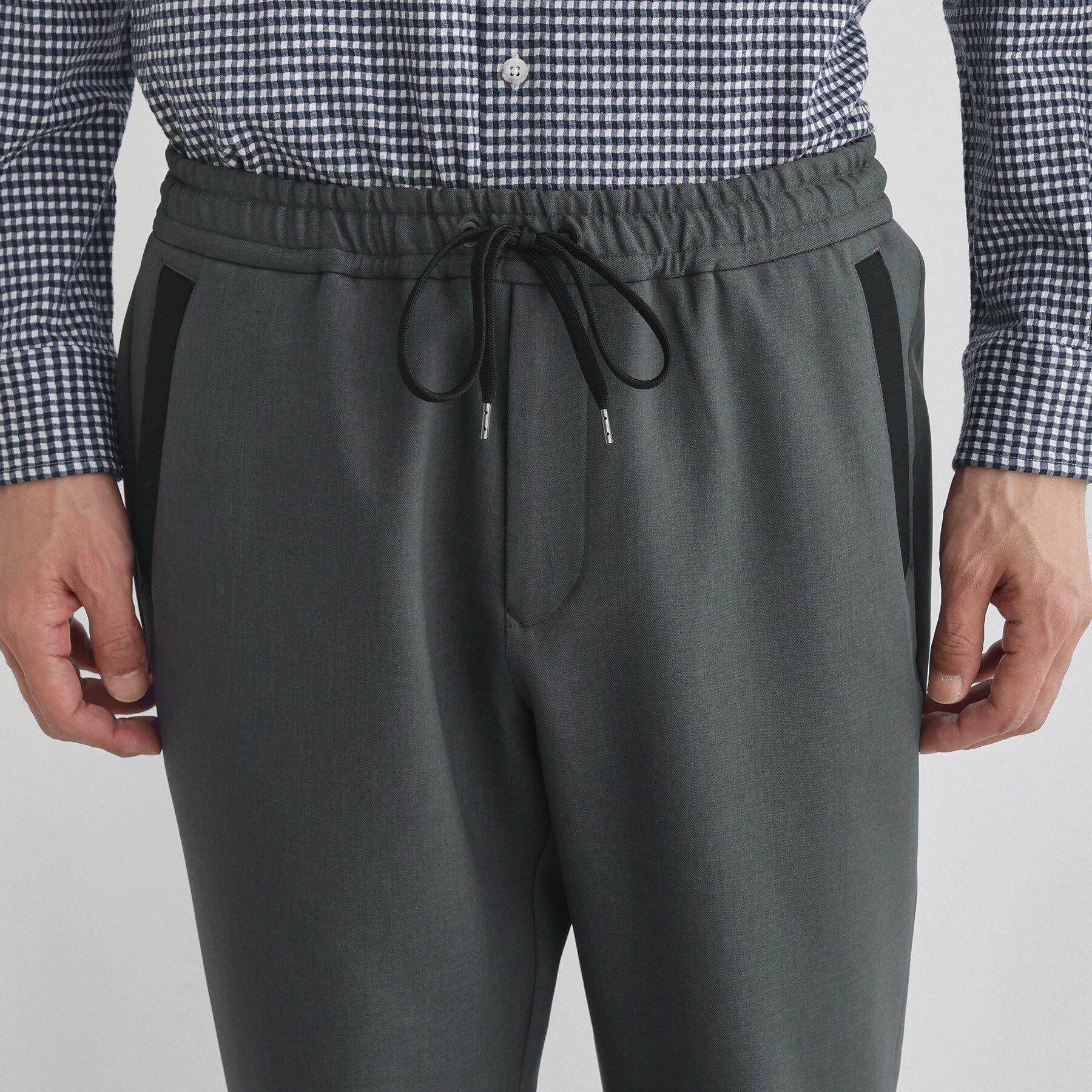 TAKEO KIKUCHI「【JUST ONE LAYER】ダウンファブリック イージーパンツ」|その他|