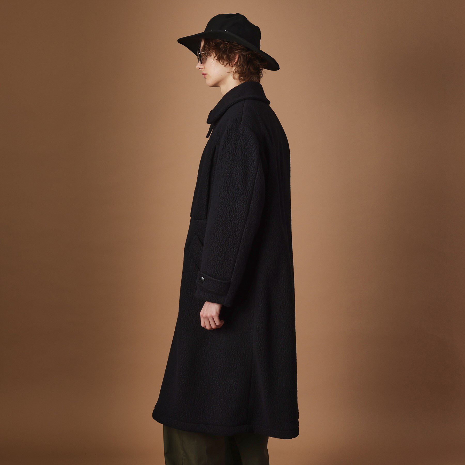 40CARATS&525「ヘヴィーボア バルマカーンコート」|ステンカラーコート|