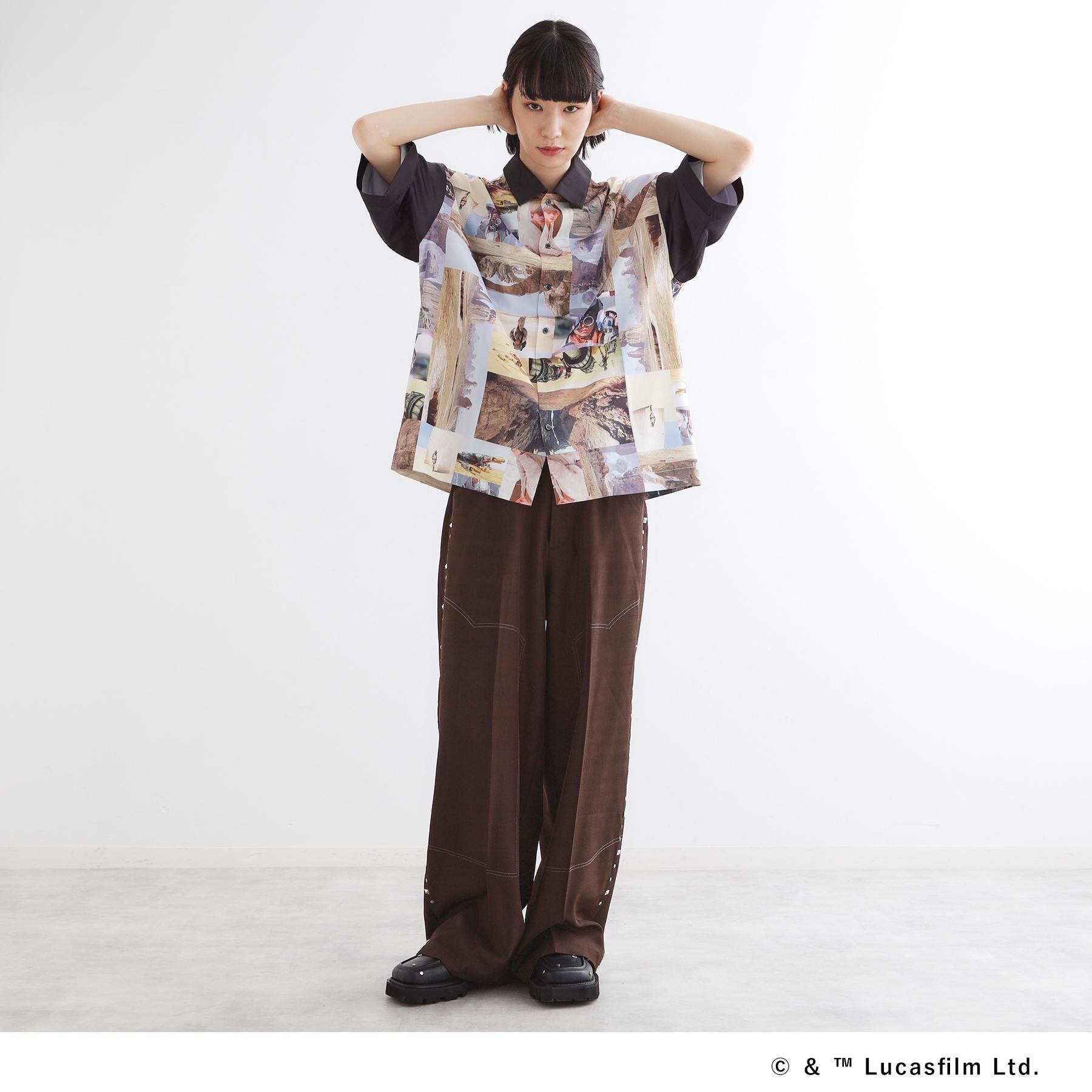 tk.TAKEO KIKUCHI「【STAR WARS】Capsule Collection 2WAY半袖シャツ」|シャツ・ブラウス|