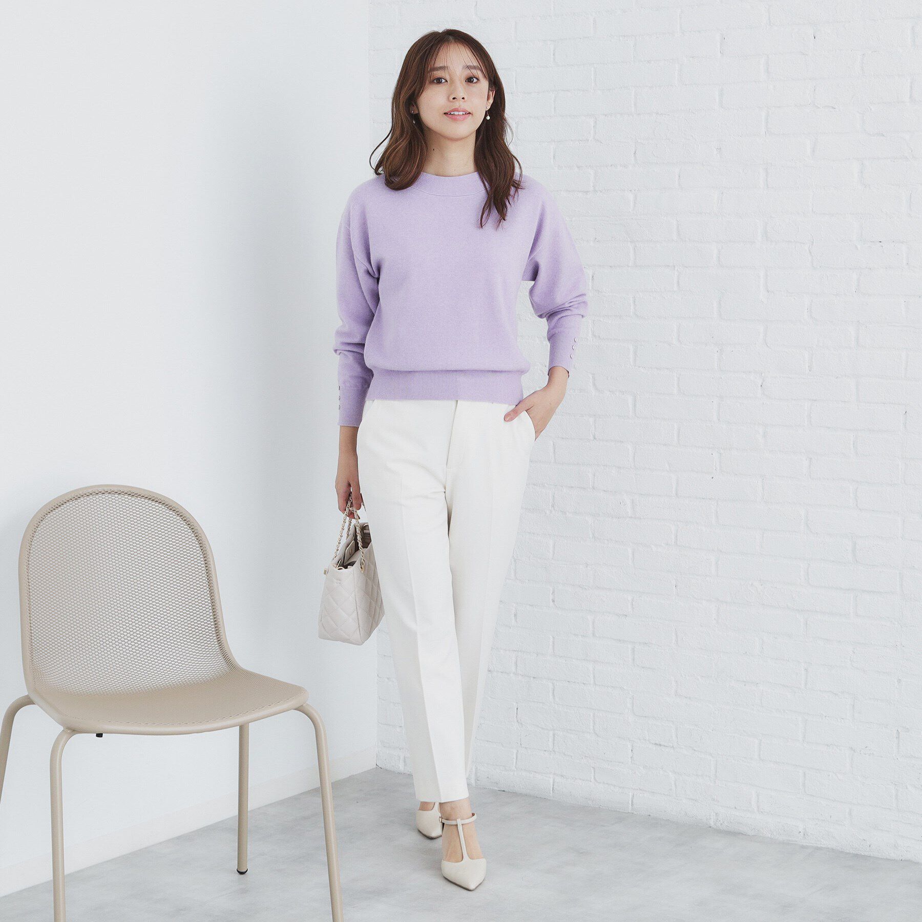 index「≪エマール検証済≫8colorボートネックニット【洗濯機洗い可】」|ニット・セーター|