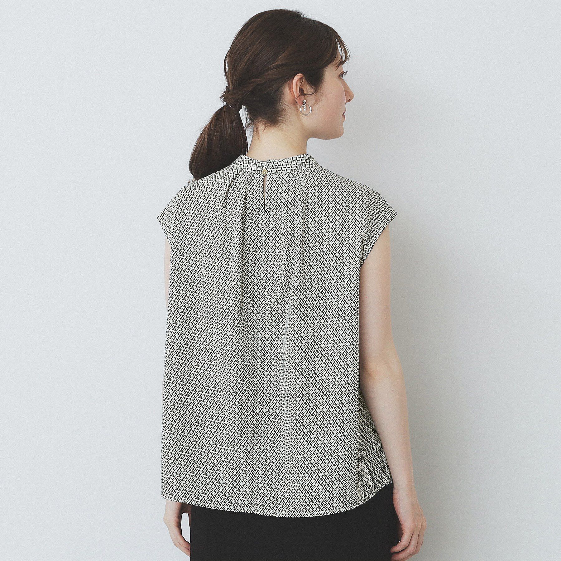 index「アシンメトリーボウタイブラウス【洗濯機洗い可】」|シャツ・ブラウス|