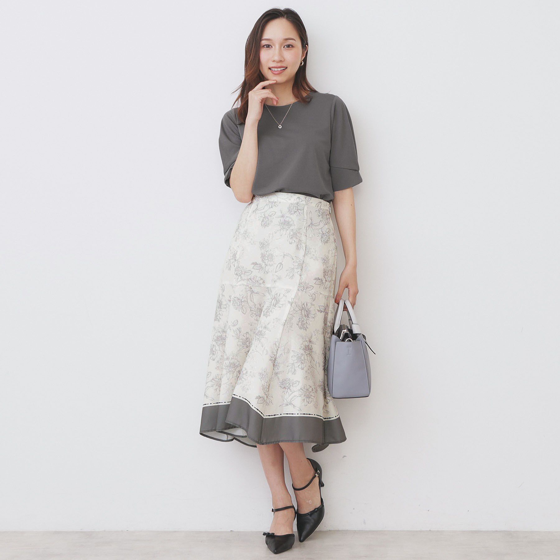 index「パフスリーブトップス【洗濯機洗い可】」|Tシャツ・カットソー|