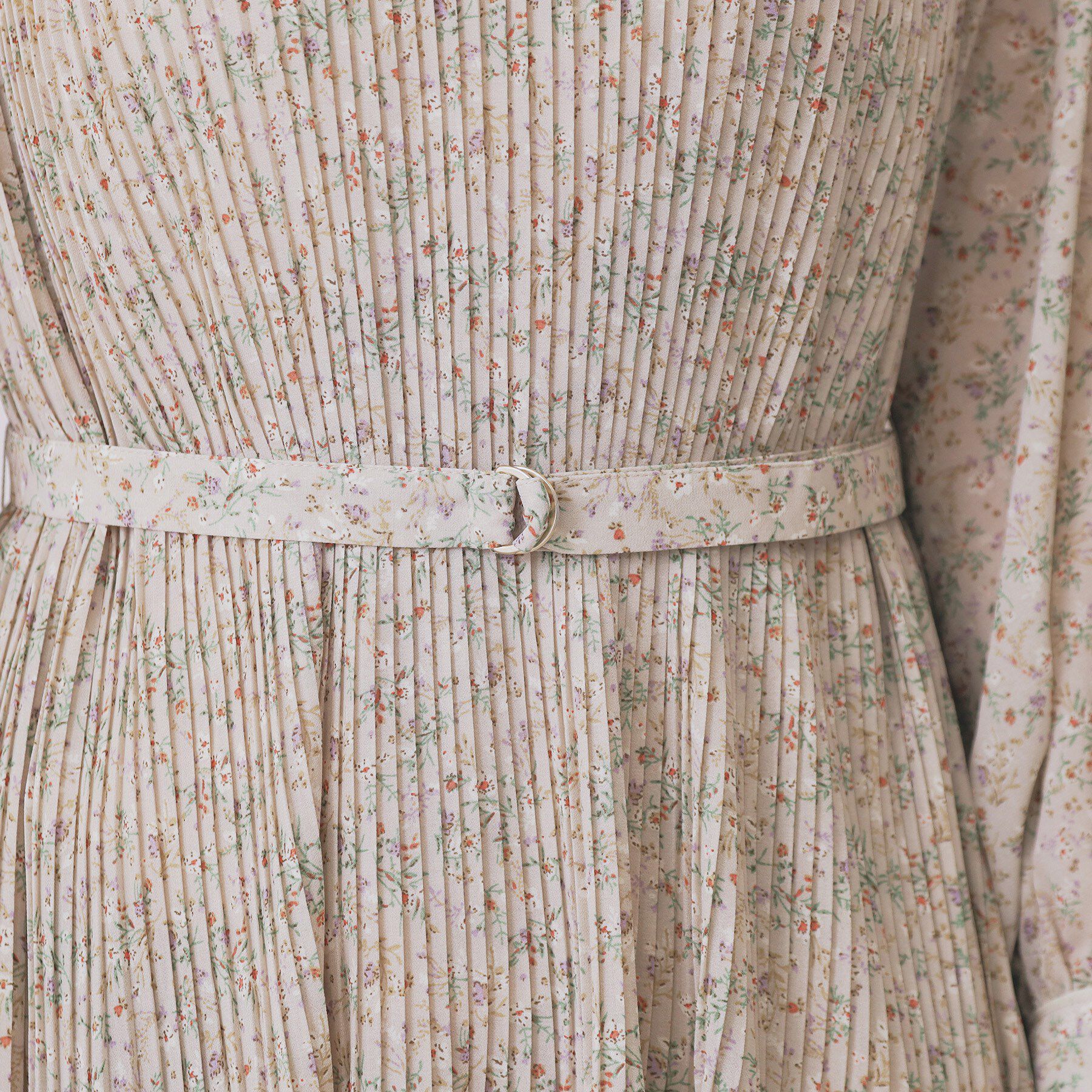 index「《5色展開/S-3Lサイズ》プリーツフレアワンピース【洗濯機OK/防シワ】」|ワンピース|