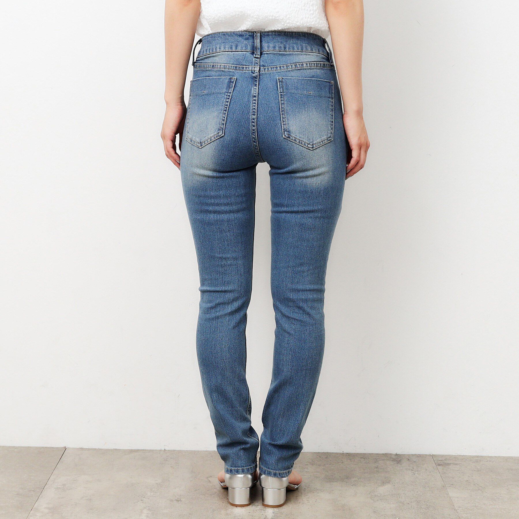 OPAQUE.CLIP「≪SS－LLsize≫スキニーデニムパンツ【洗濯機洗い可】」|その他|