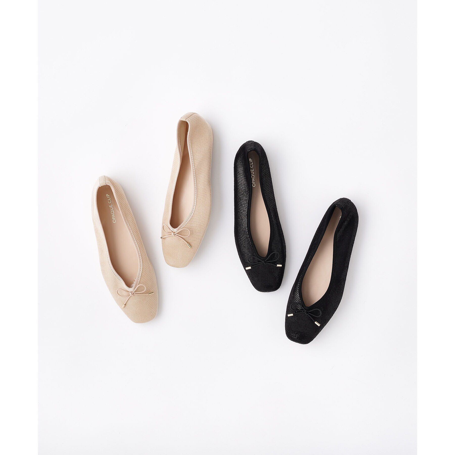 OPAQUE.CLIP「【定番】名品フラットバレエシューズ」|パンプス|