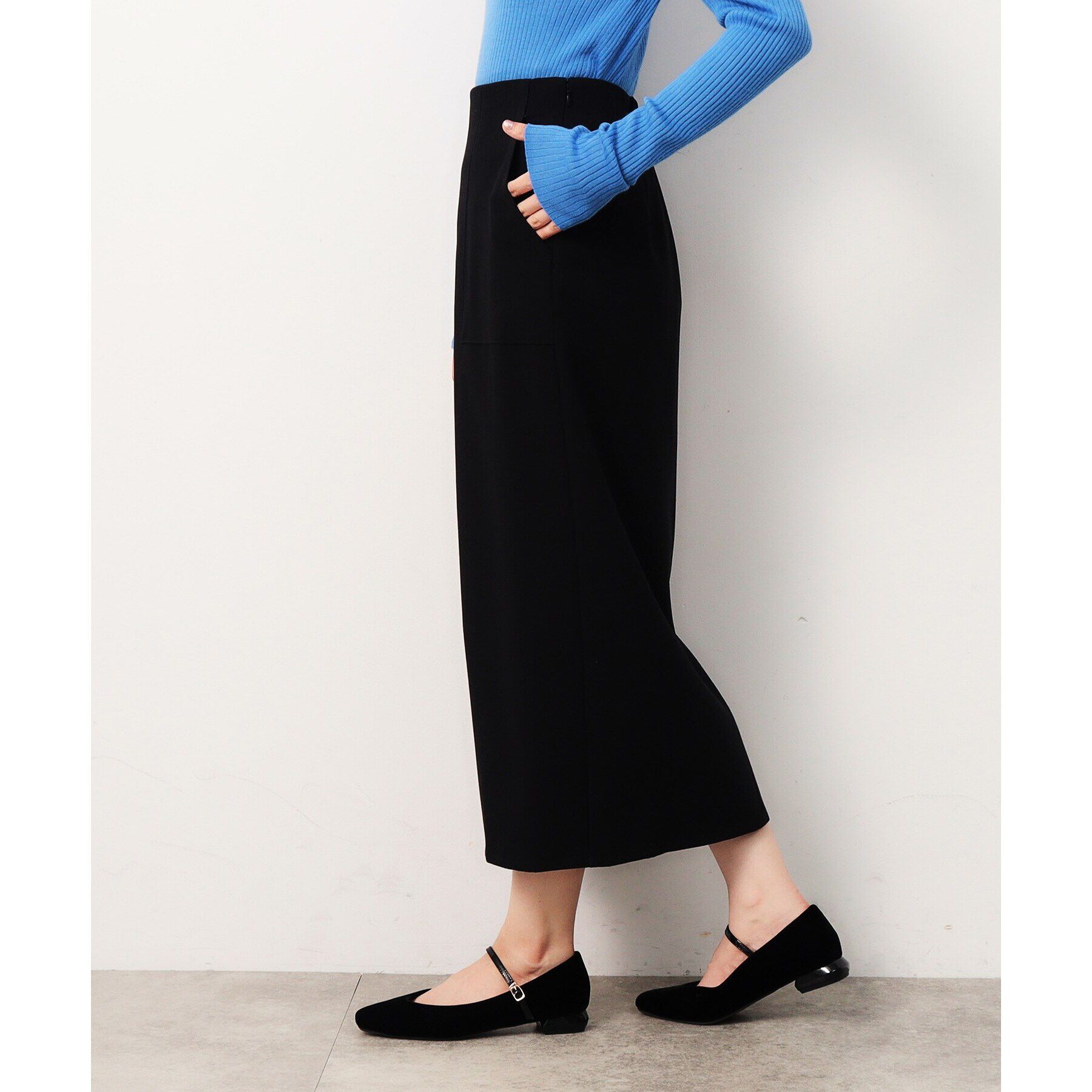 OPAQUE.CLIP「ストレッチタイトスカート【洗濯機洗い可】」|スカート|