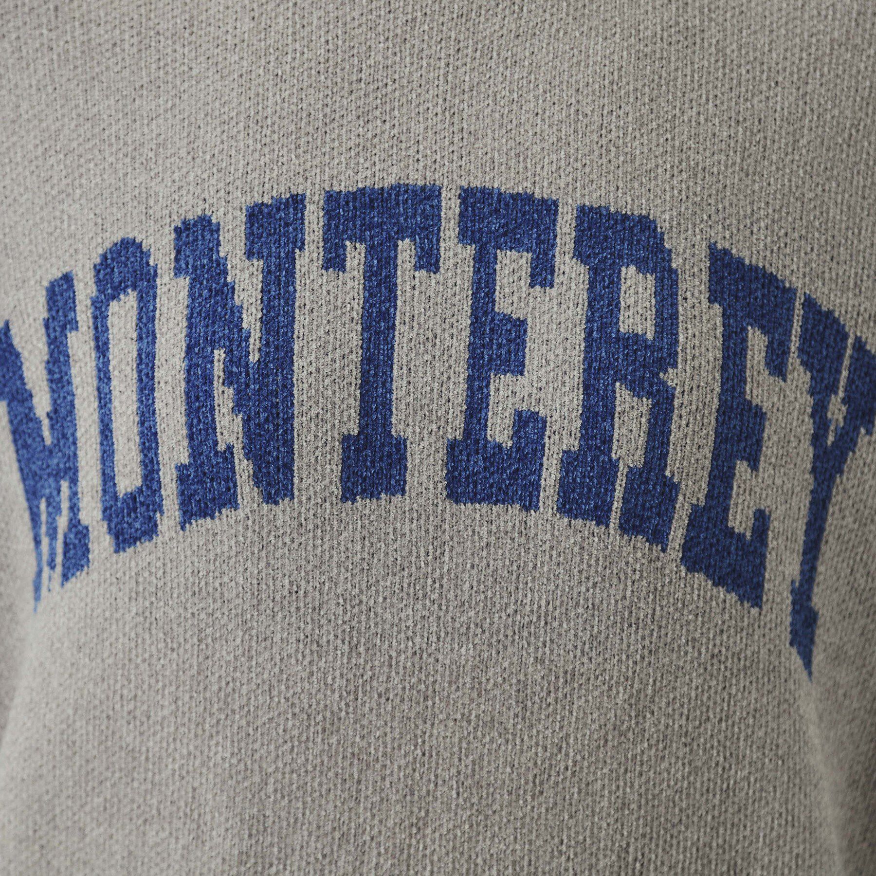 OPAQUE.CLIP「モールロゴジャカードニット【洗濯機洗い可】」|ニット・セーター|