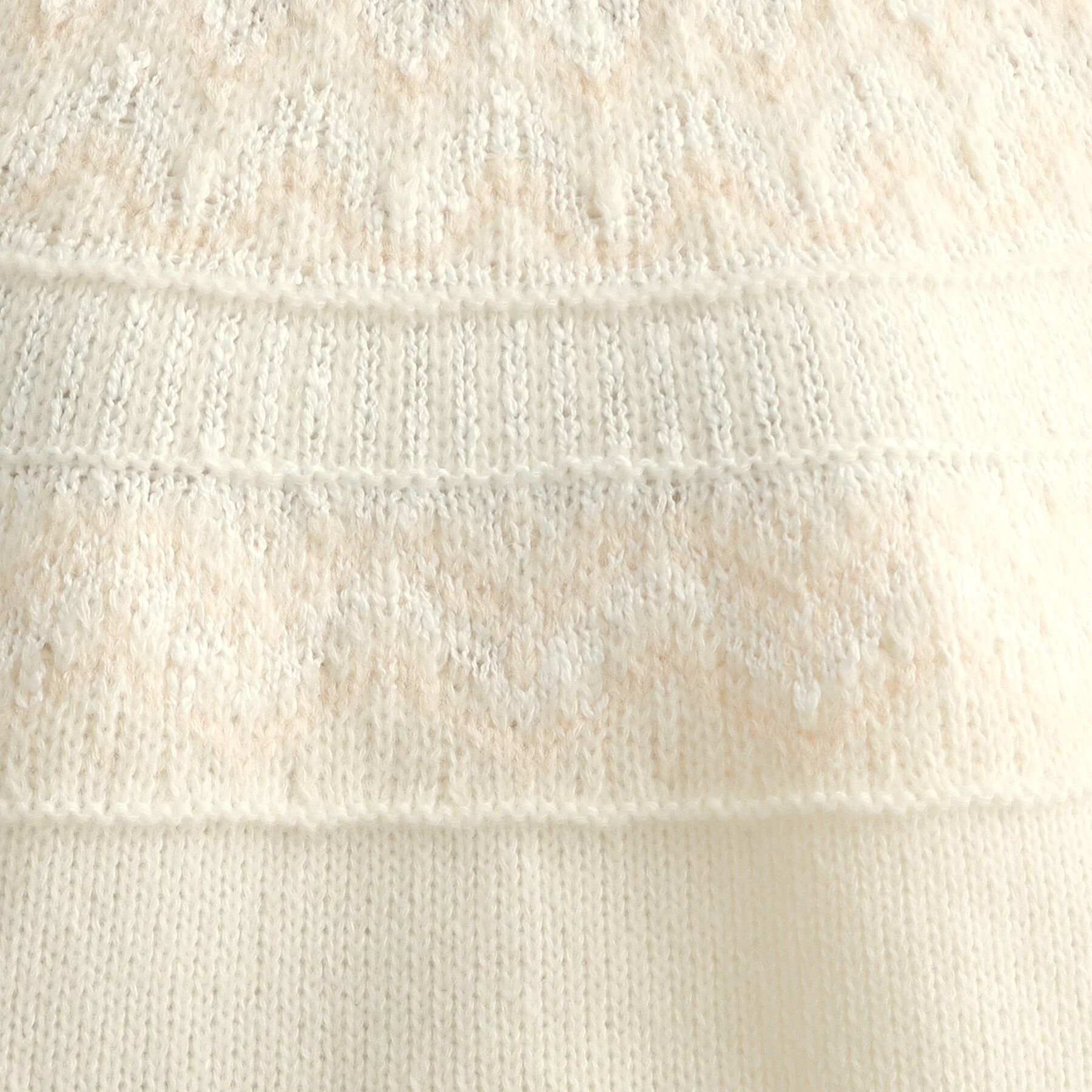 OPAQUE.CLIP「フェアアイル柄ニット【洗濯機洗い可】」|ニット・セーター|