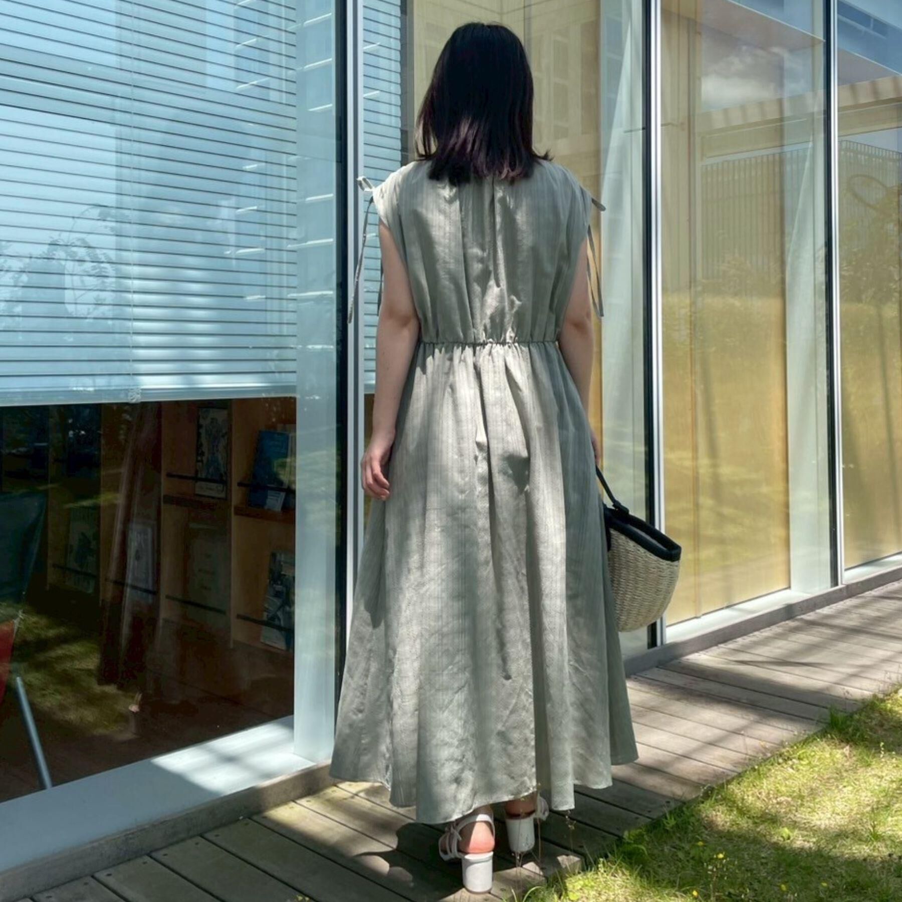 Couture broach「【大人可愛い】カラミチェック サマードレス」|ワンピース|