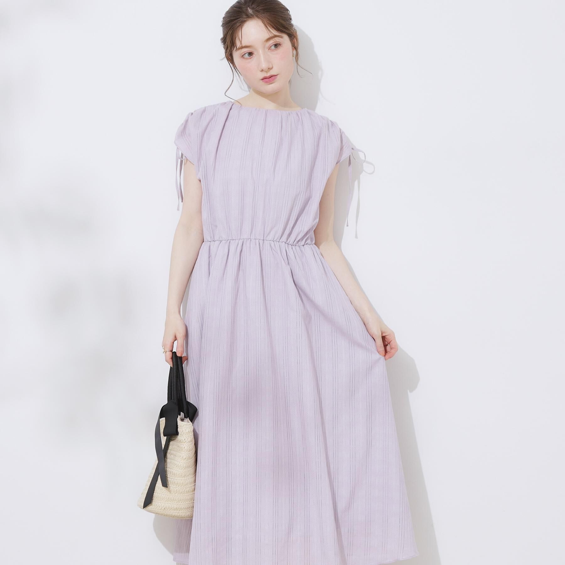 Couture broach「【大人可愛い】カラミチェック サマードレス」|ワンピース|