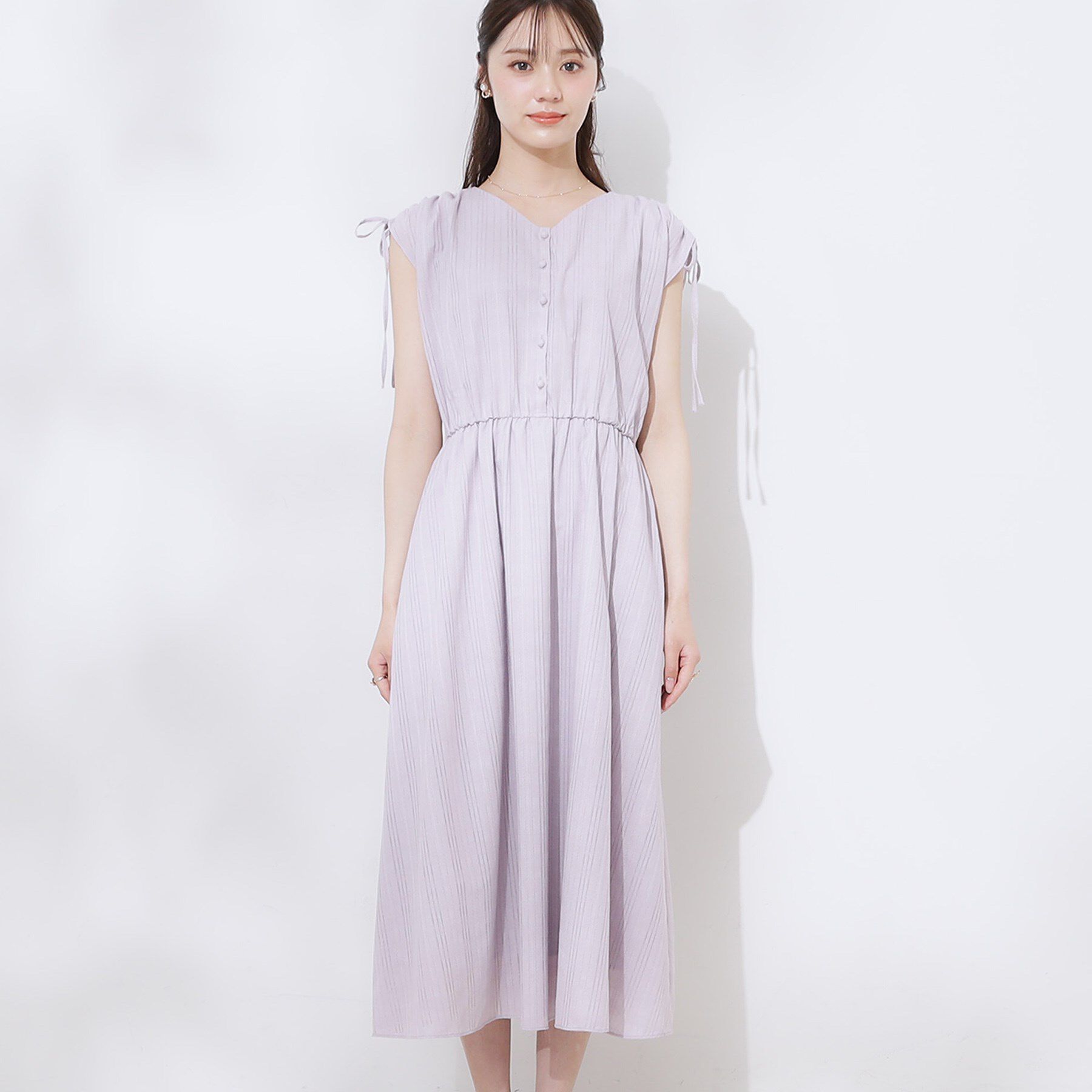 Couture broach「【大人可愛い】カラミチェック サマードレス」|ワンピース|