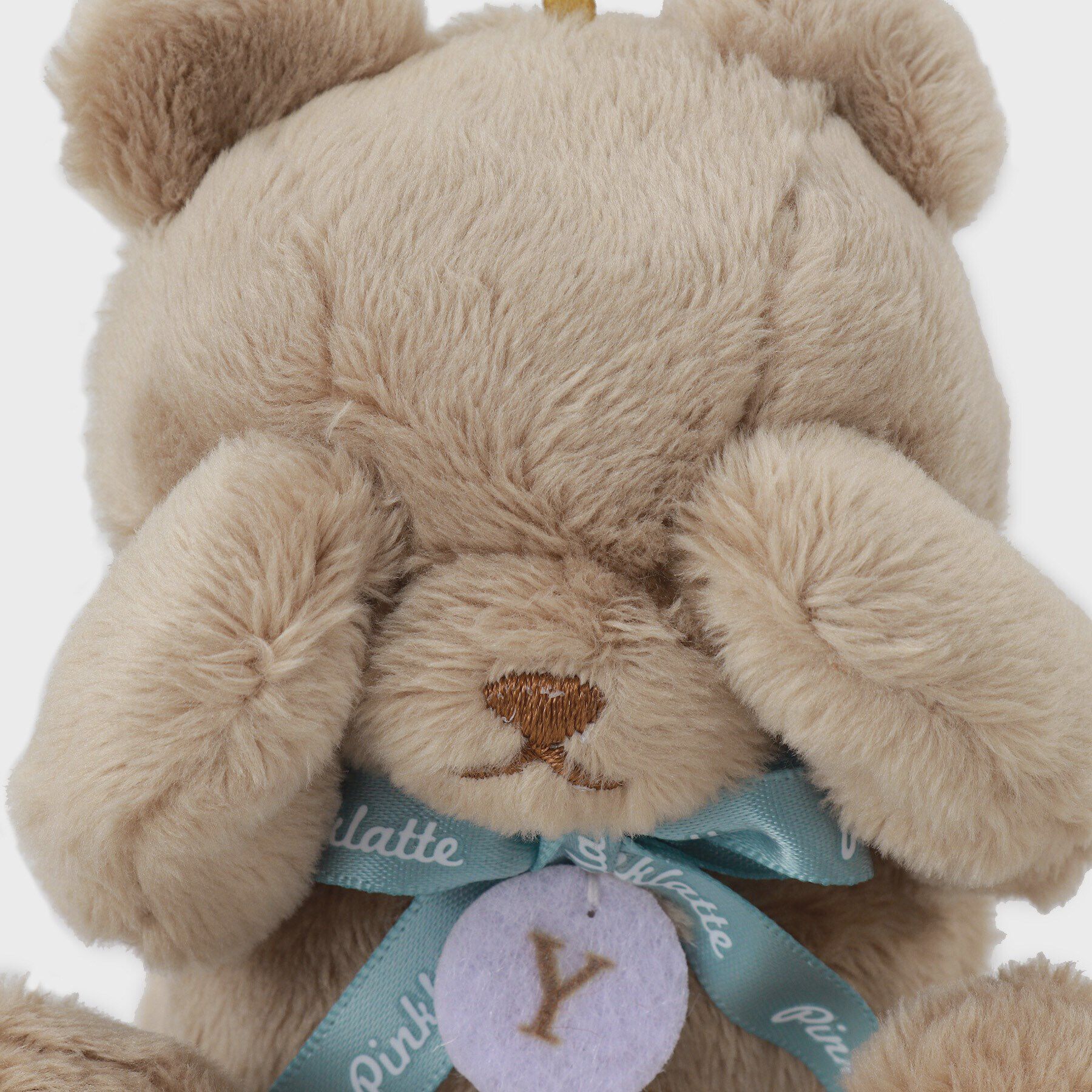 PINK-latte「【イニシャル】くまぬいぐるみチャーム」|キーケース|