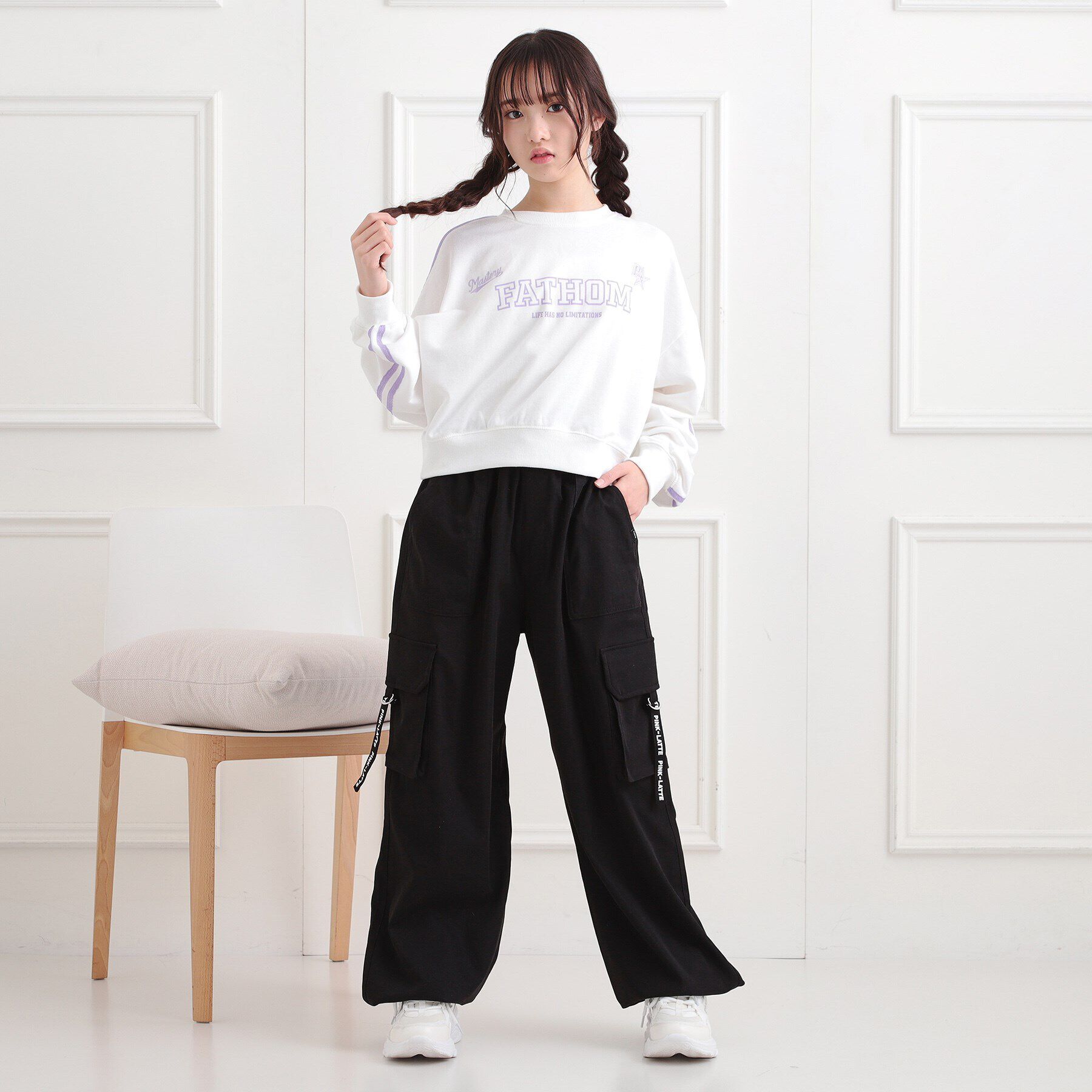 PINK-latte「ベーシックカーゴパンツ」|その他|