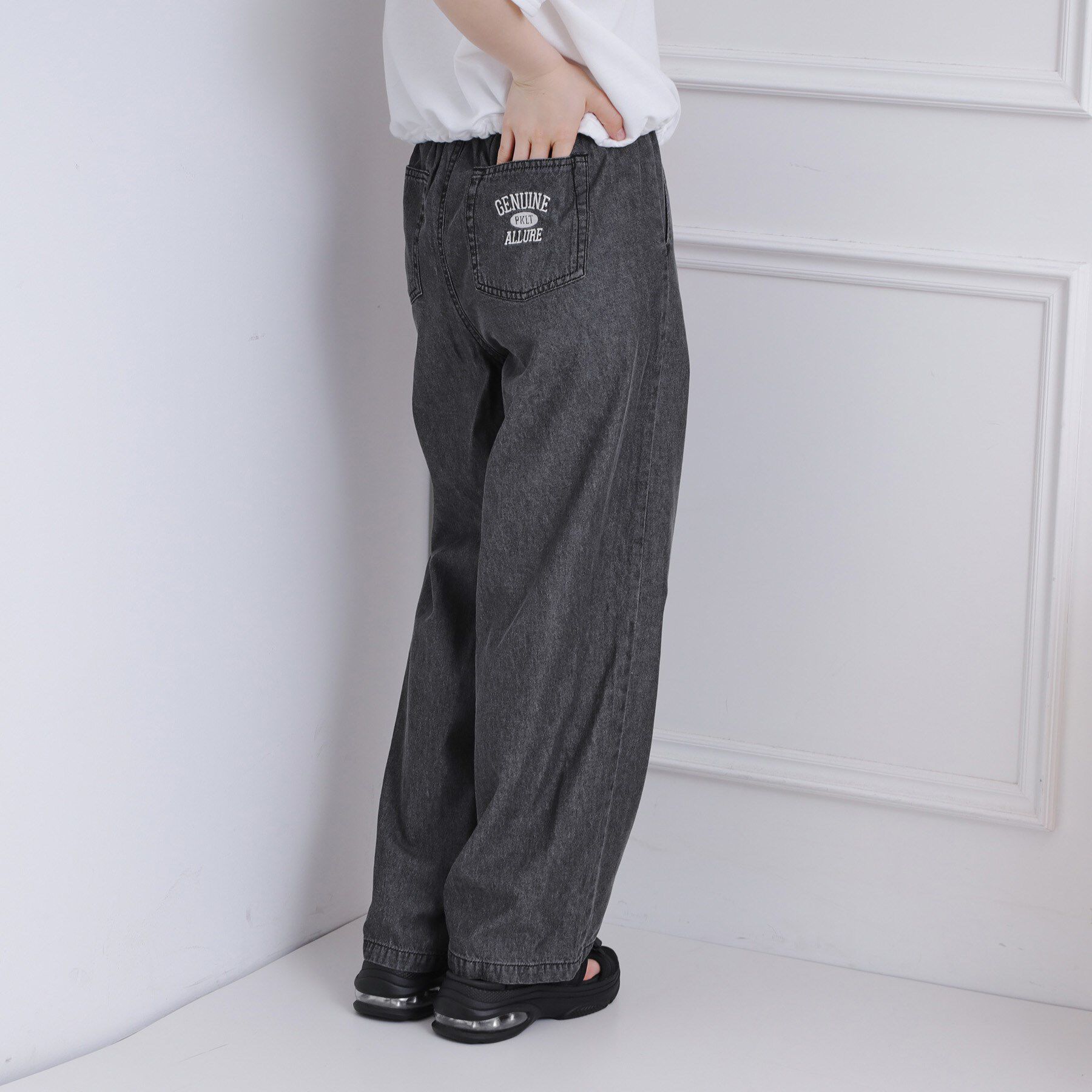 PINK-latte「冷感さらっとイージーロングパンツ」|その他|