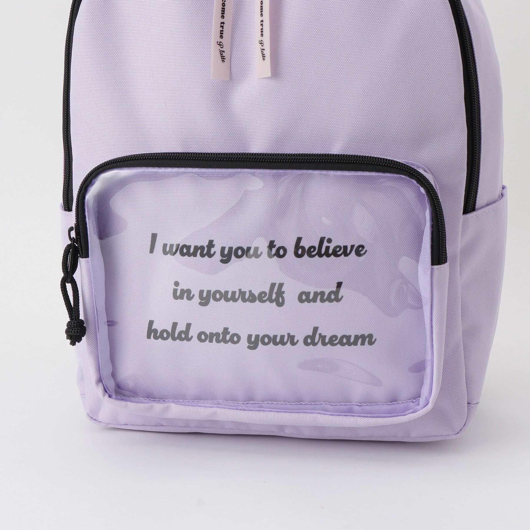 PINK-latte「【本体容量約14L】ネコミミリュック」|リュック|