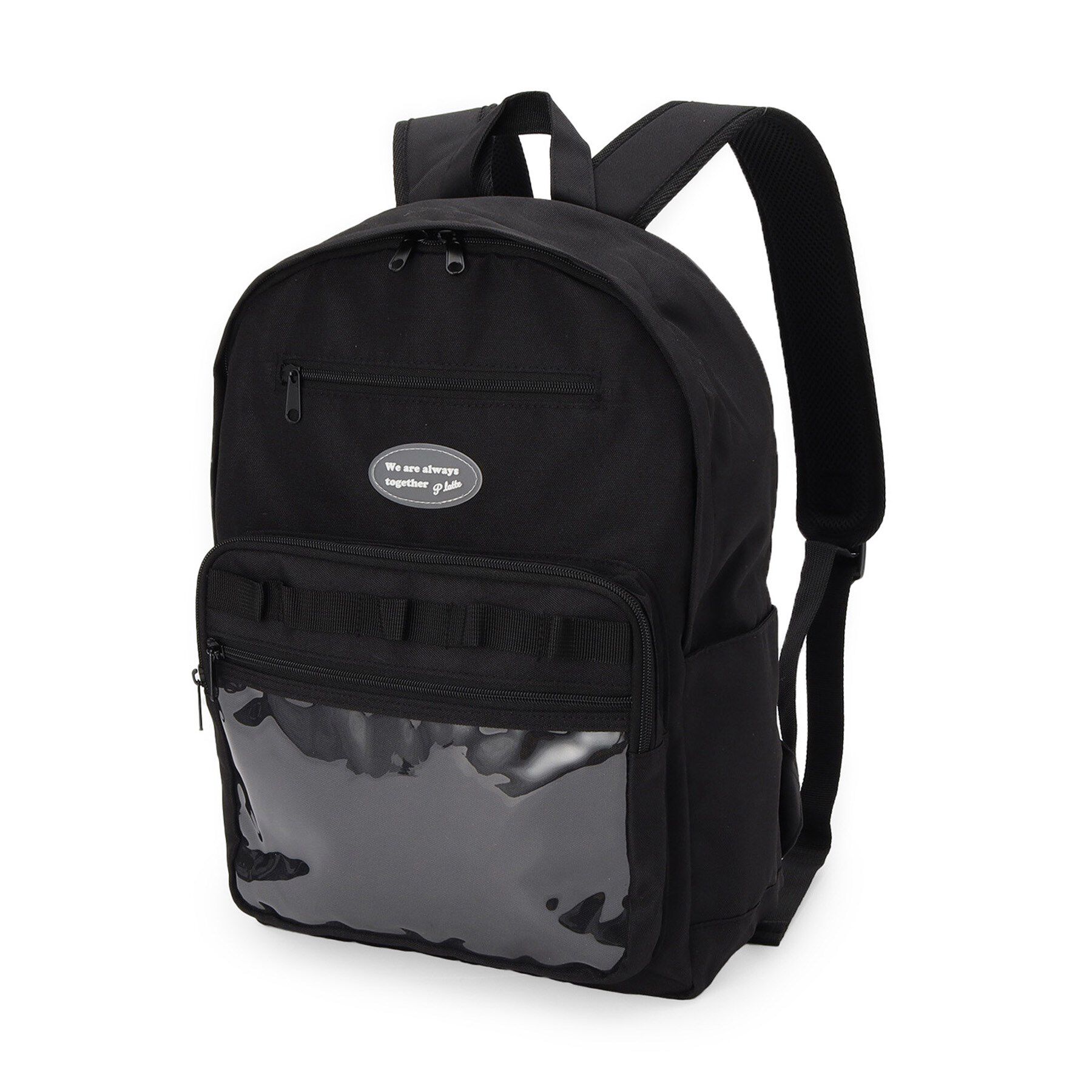 PINK-latte「【容量約20L】シリコンワッペンリュック」|リュック|