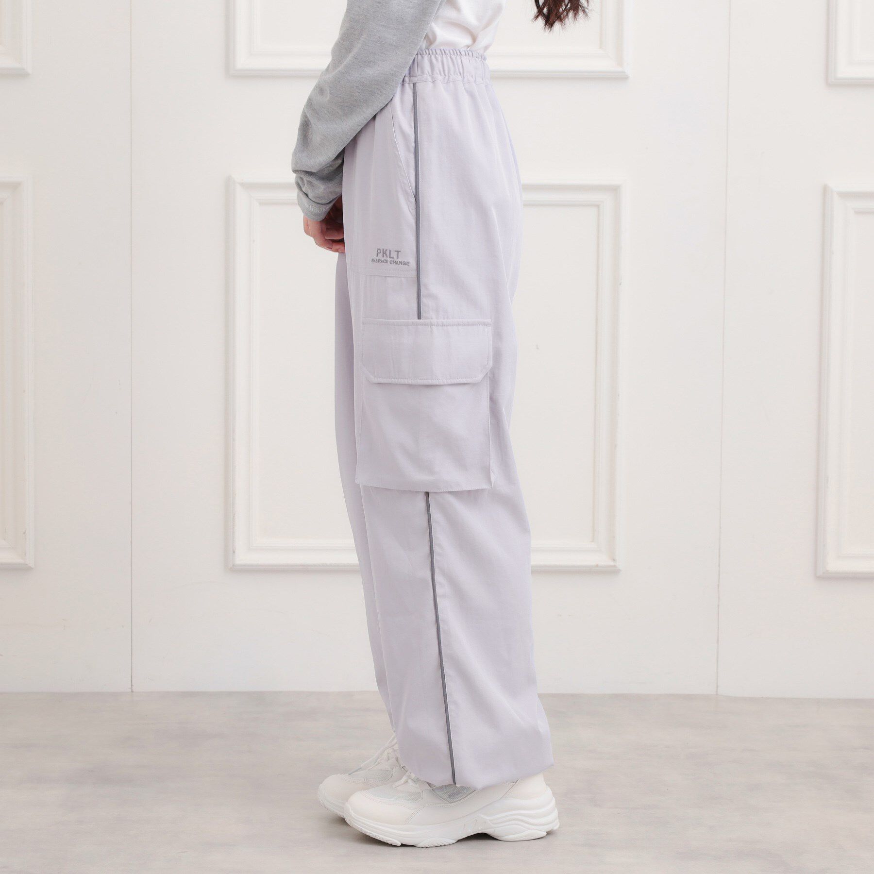 PINK-latte「ベーシックパイピングカーゴパンツ」|その他|