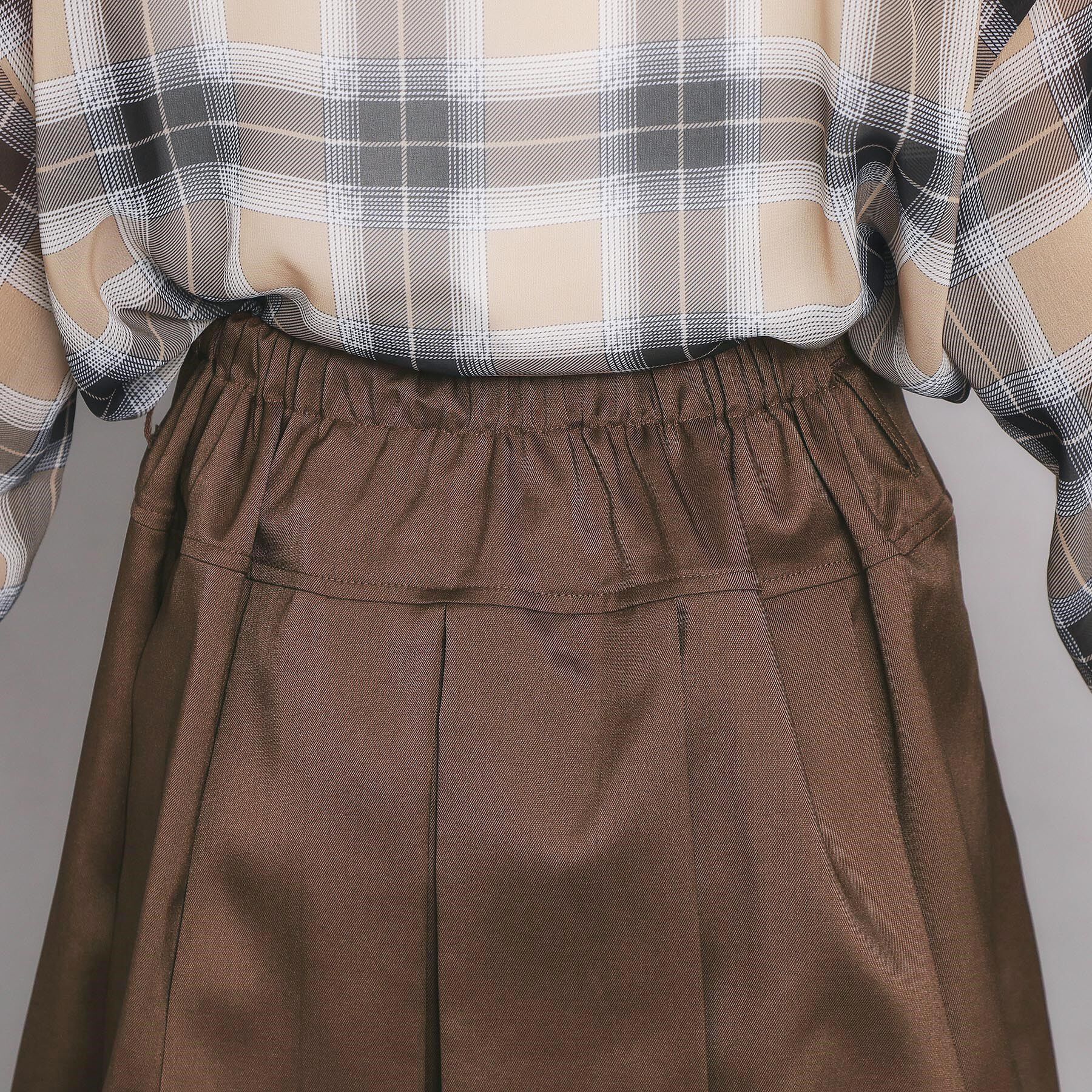 PINK-latte「ベルト付プリーツスカート」|スカート|