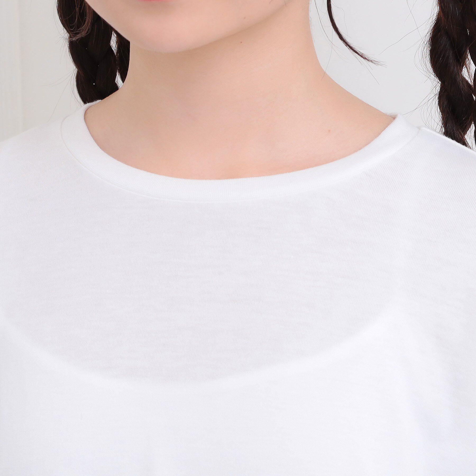 PINK-latte「【セットアイテム】ニットベスト＋ロンT」|ベスト・ジレ|