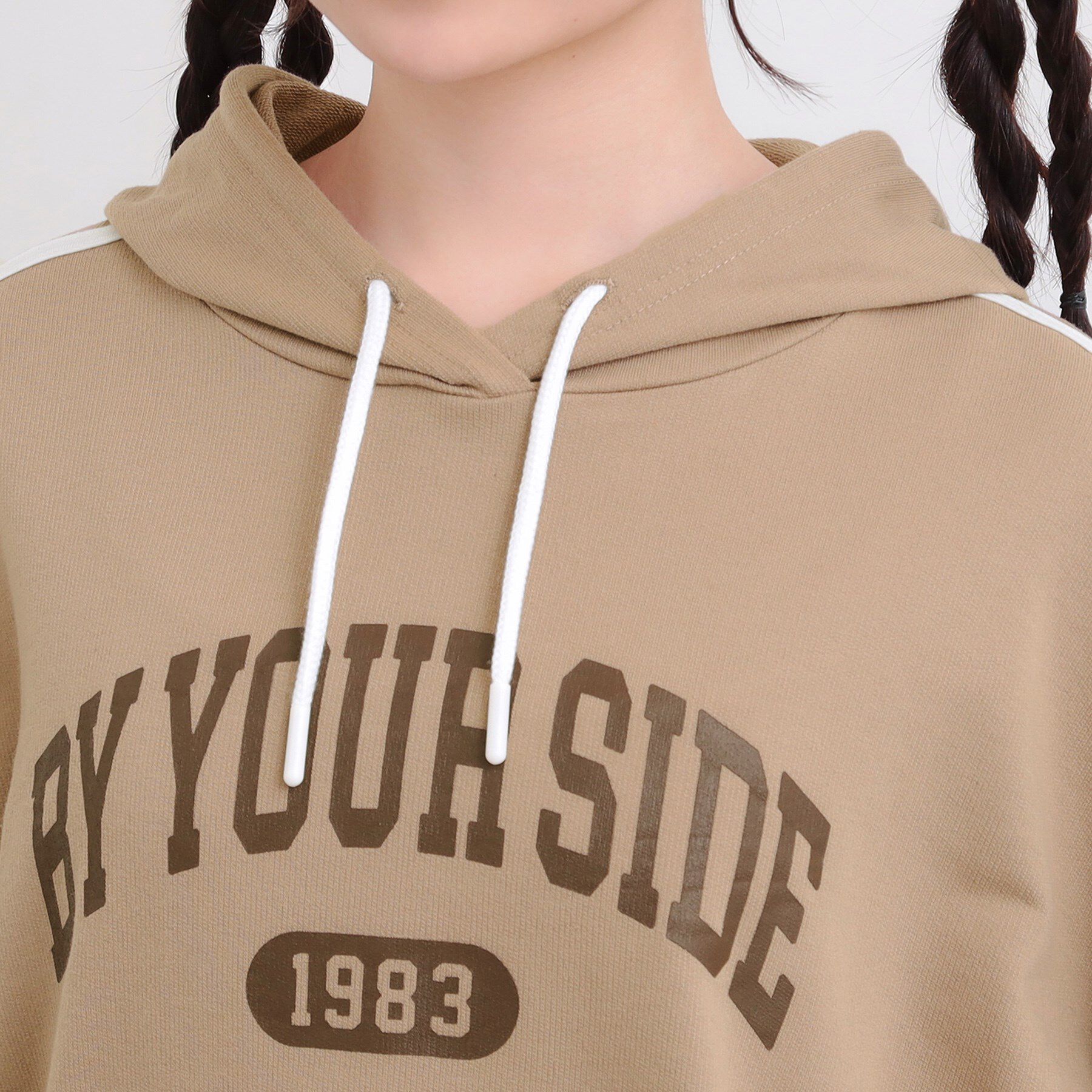 PINK-latte「袖ラインパーカ＋ショートパンツセット」|その他|