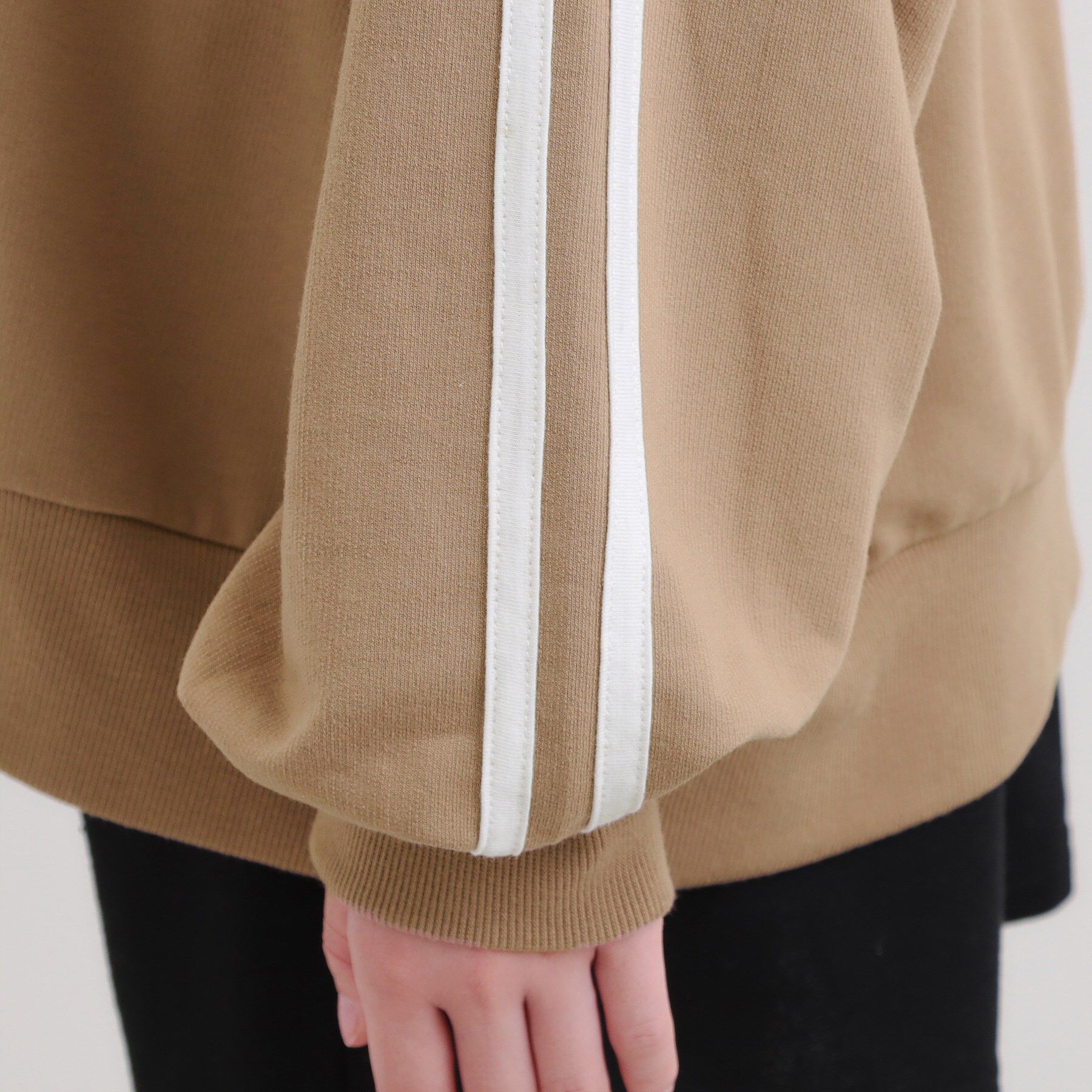 PINK-latte「袖ラインパーカ＋ショートパンツセット」|その他|