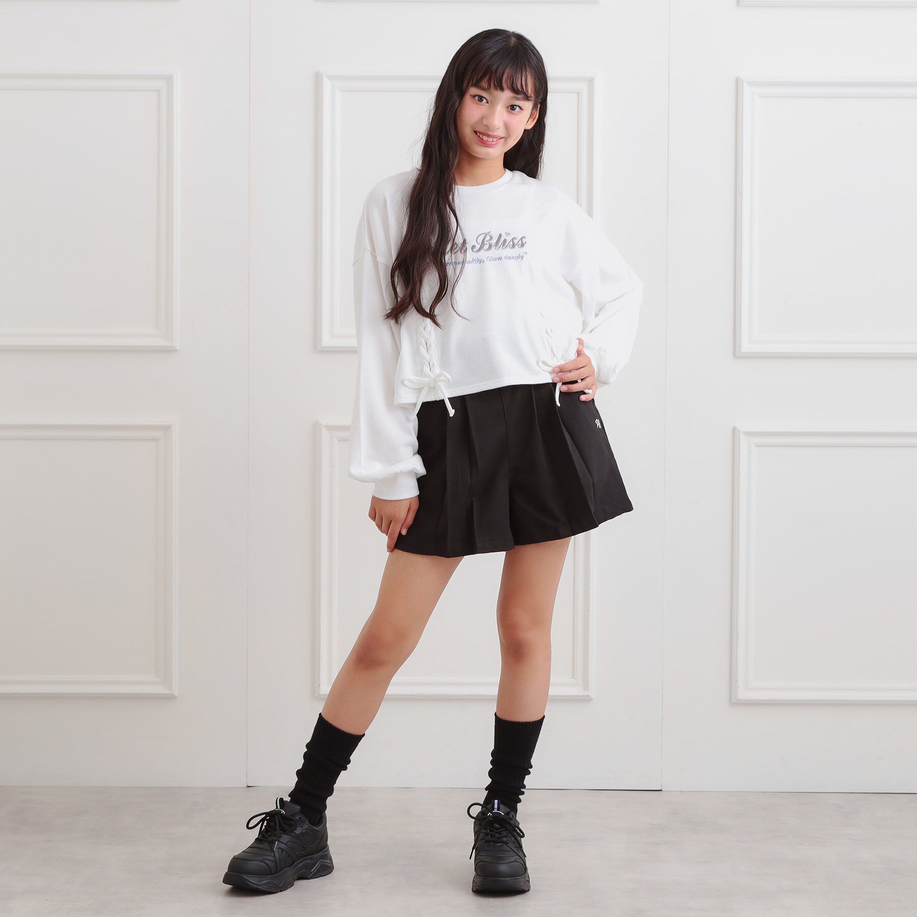 PINK-latte「チェーンダッドシューズ」|スニーカー|