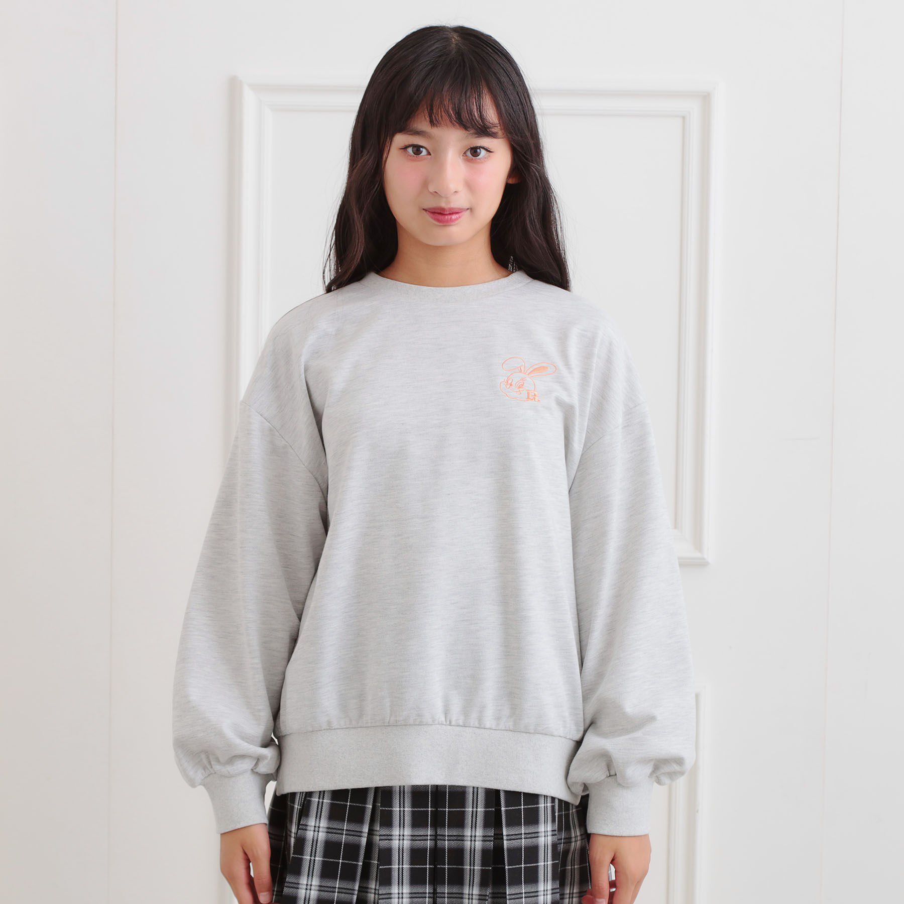 PINK-latte「アニマルプリント裏毛プルオーバー」|その他|