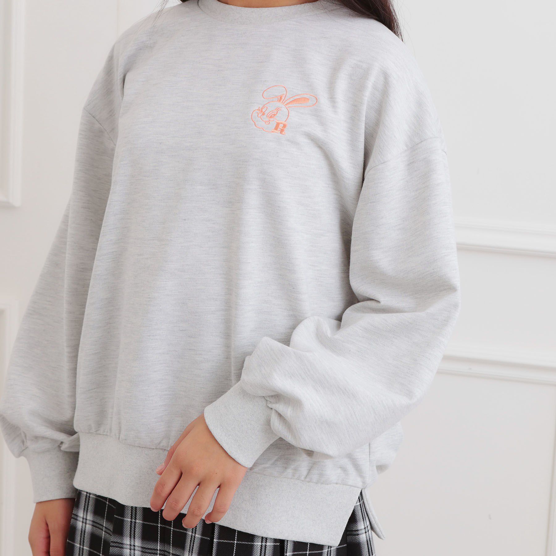 PINK-latte「アニマルプリント裏毛プルオーバー」|その他|