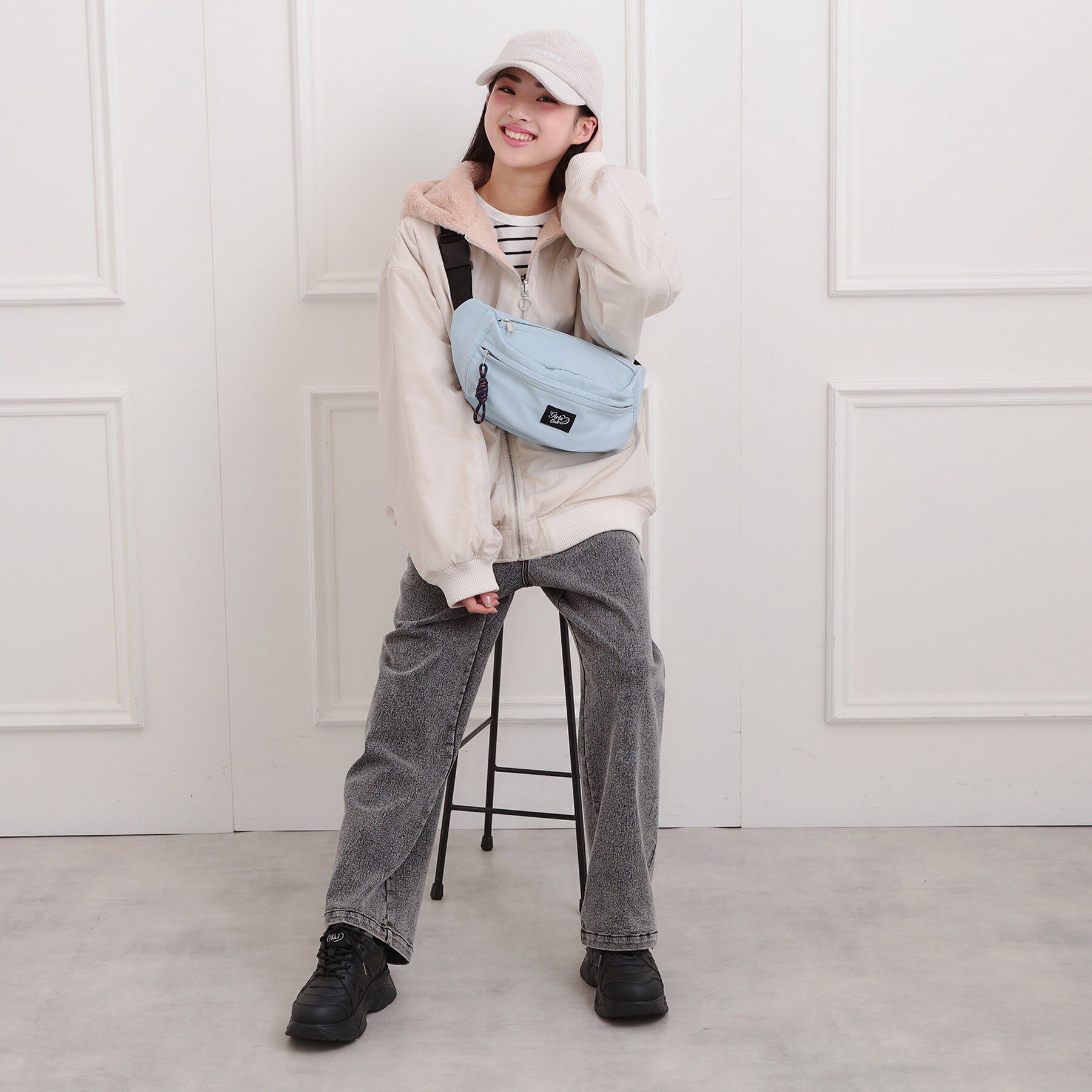 PINK-latte「コード付きボディバッグ」|その他|