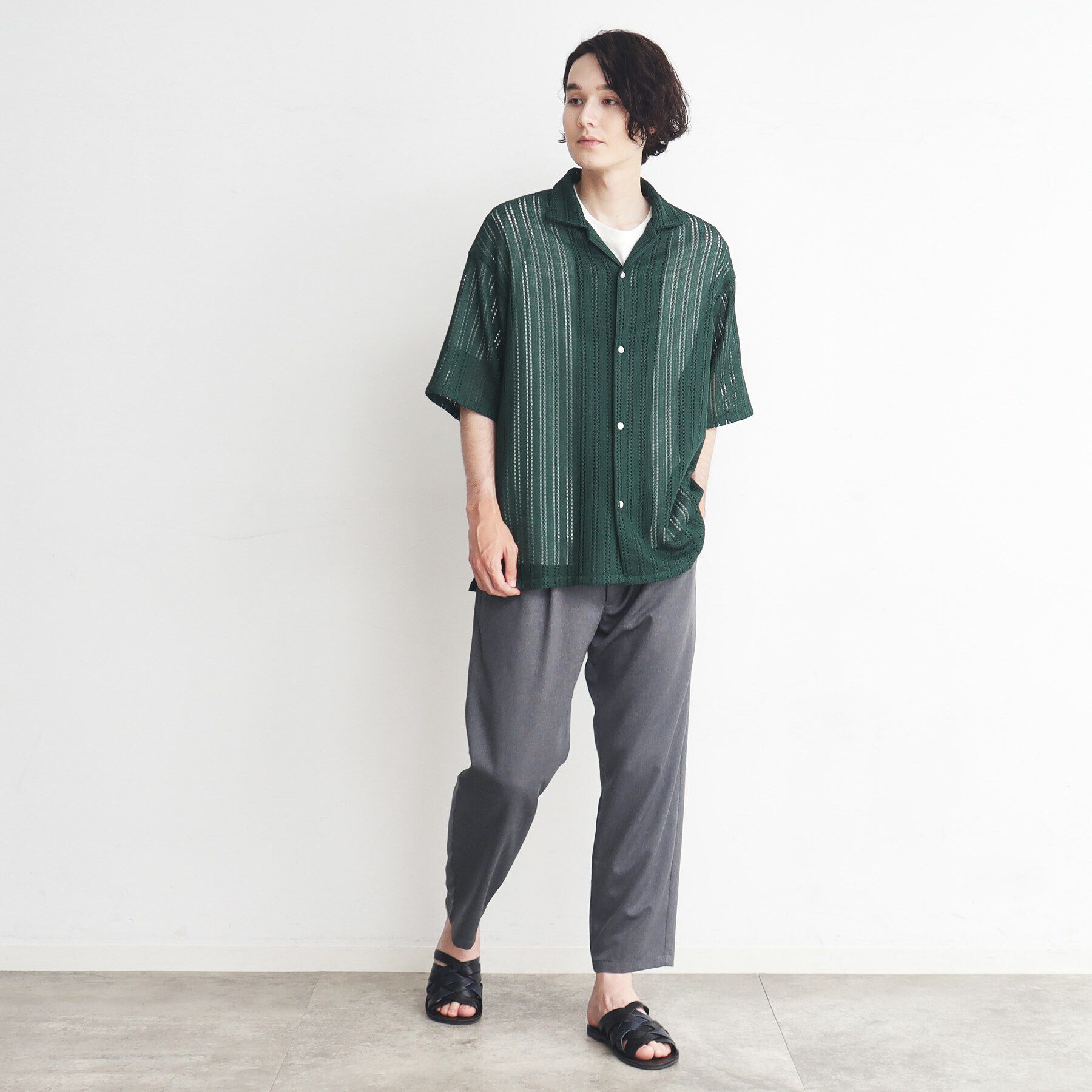 THE SHOP TK「ドレープワイドイージーパンツ」|その他|