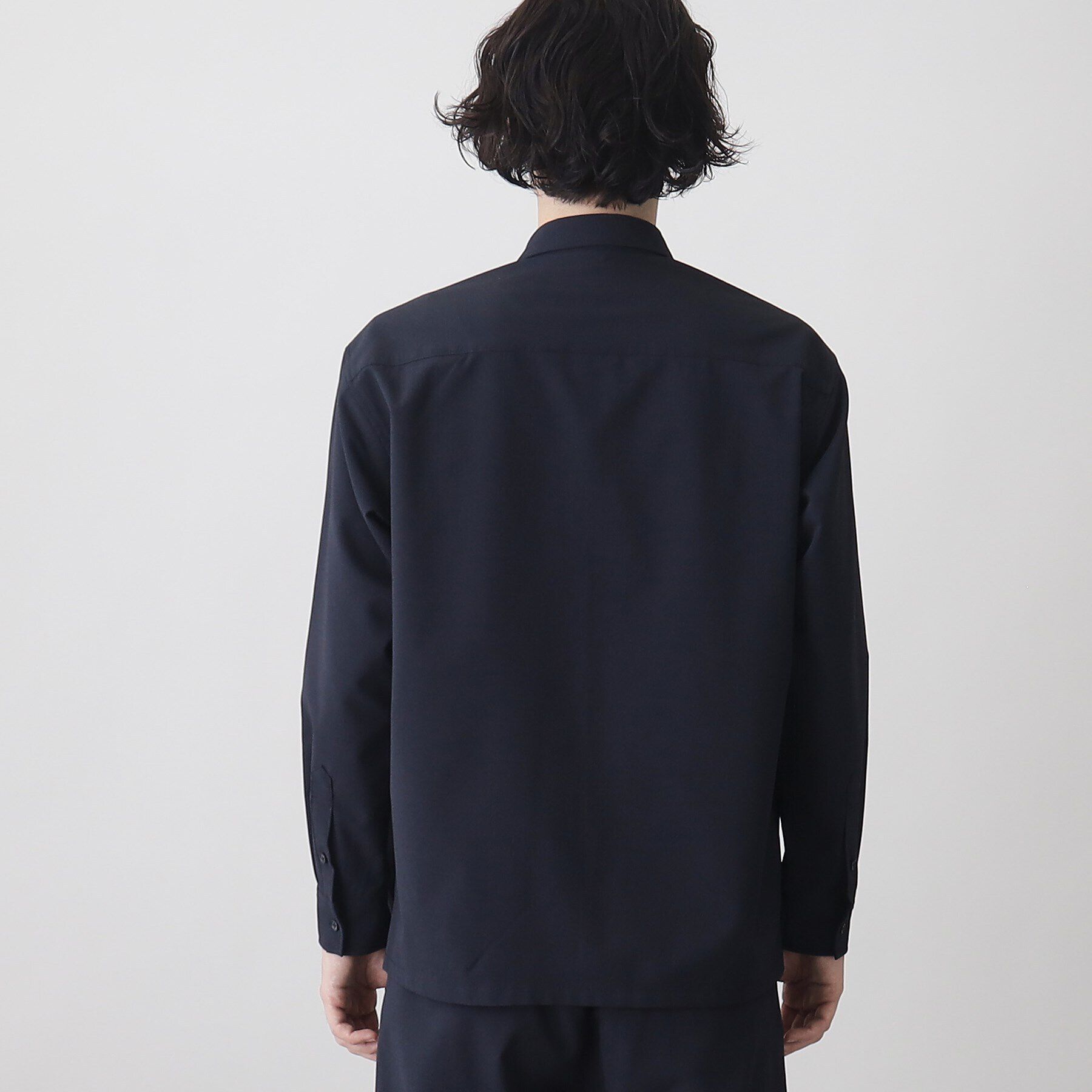 THE SHOP TK「【360&deg;ストレッチ／セットアップ可】リッチポリシャツ」|シャツ・ブラウス|