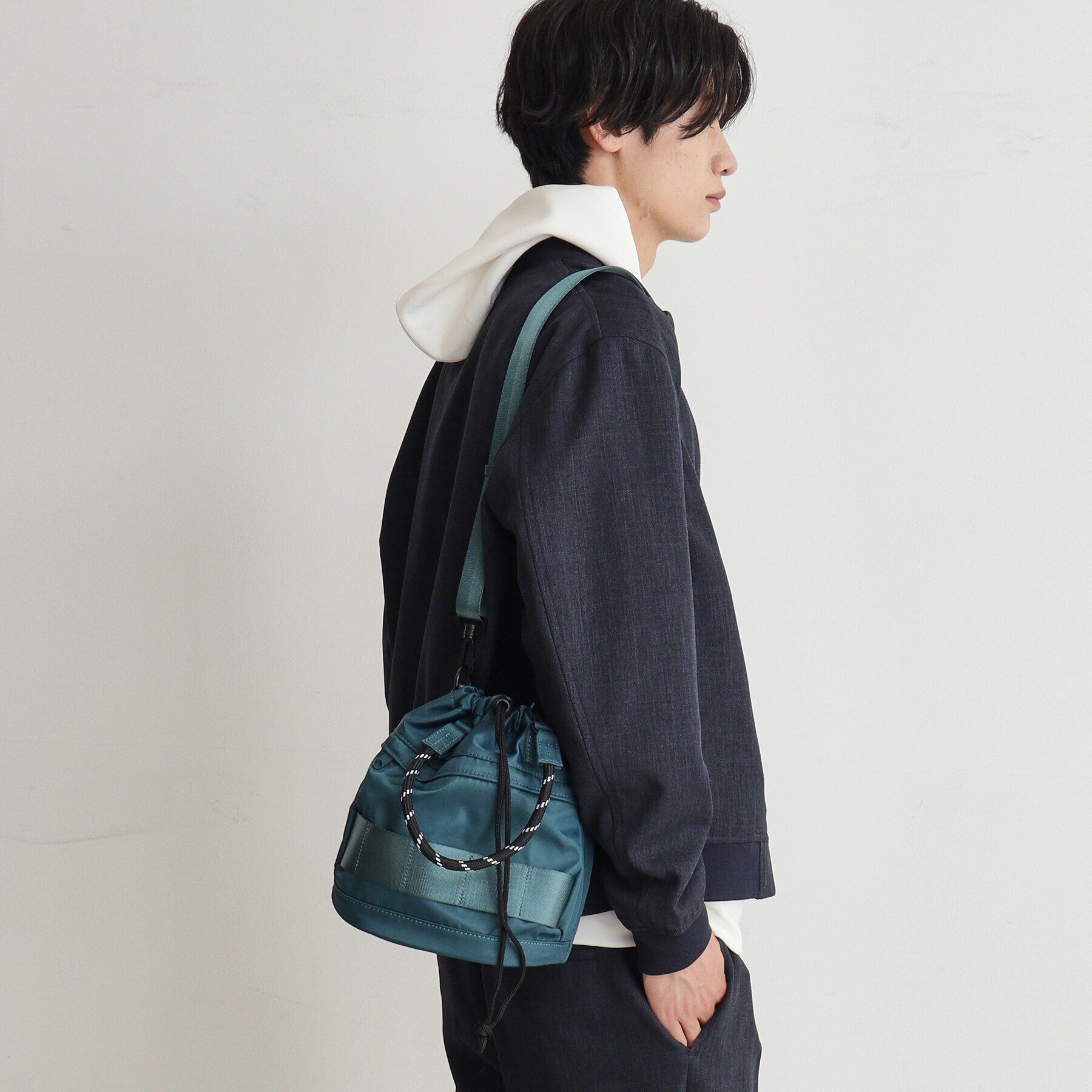 THE SHOP TK「撥水ミニヘルメットBAG」|ショルダー・メッセンジャー|