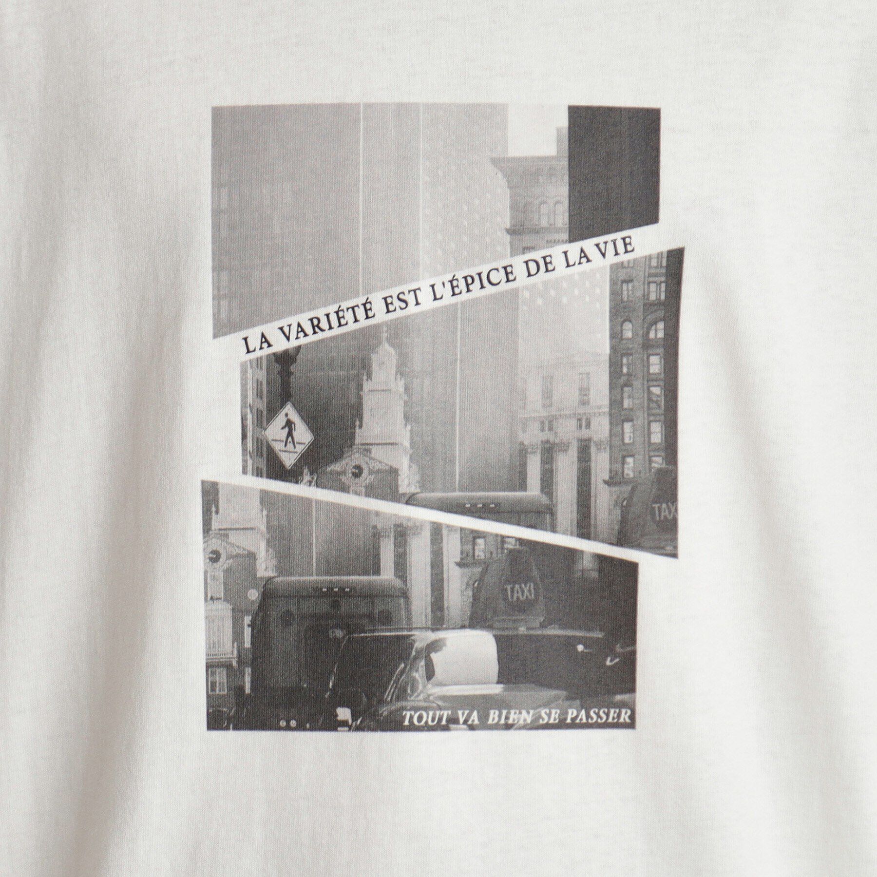 THE SHOP TK「【6色展開】Parisフォト／ロゴ長袖Tシャツ」|Tシャツ・カットソー|