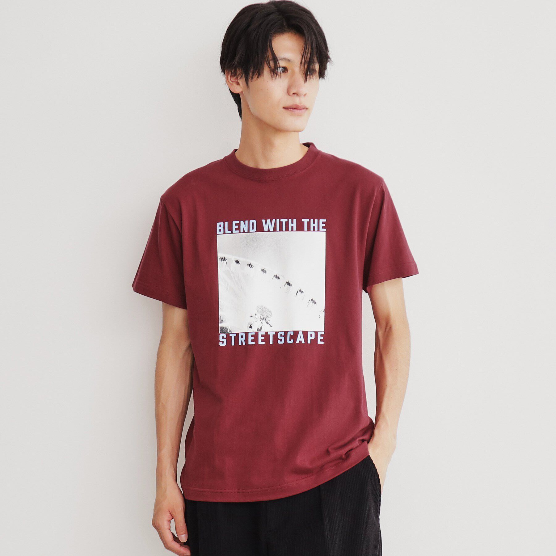 THE SHOP TK「プリントアソート半袖Tシャツ」|Tシャツ・カットソー|
