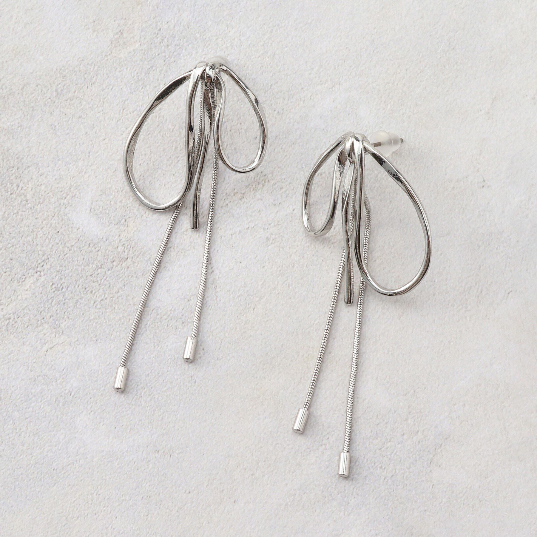 THE SHOP TK「リボンスネークピアス＆イヤリング」|ピアス|シルバーピアス(00