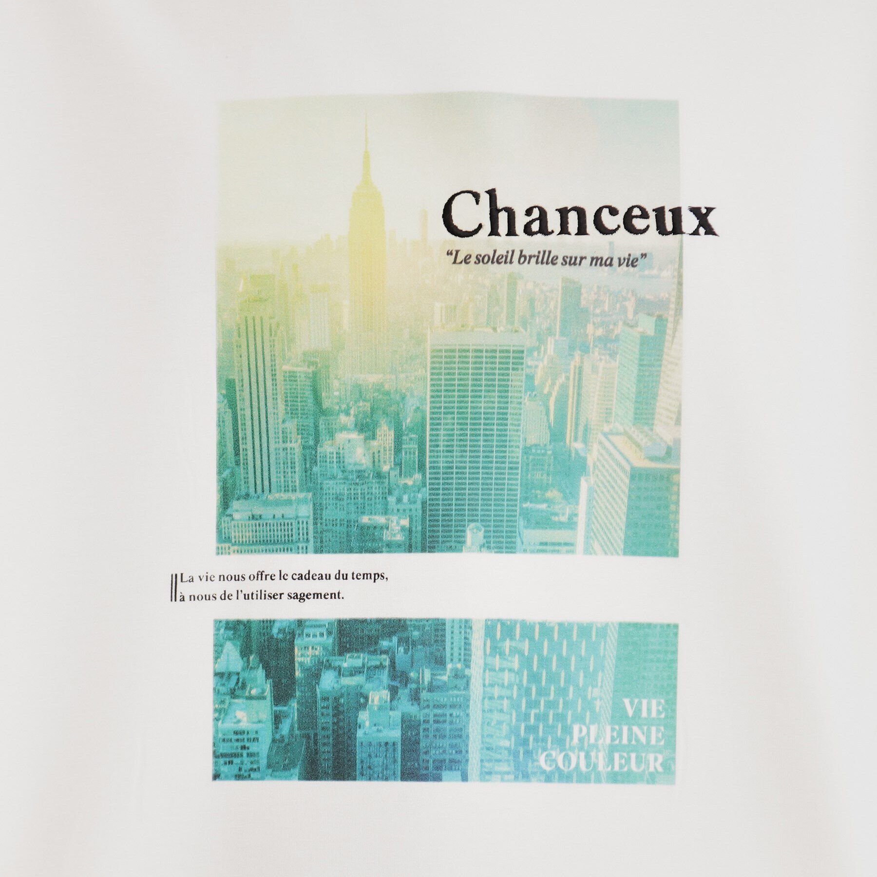 THE SHOP TK「プリントダンボールパーカー ビッグシルエット／ユニセックス」|パーカー|